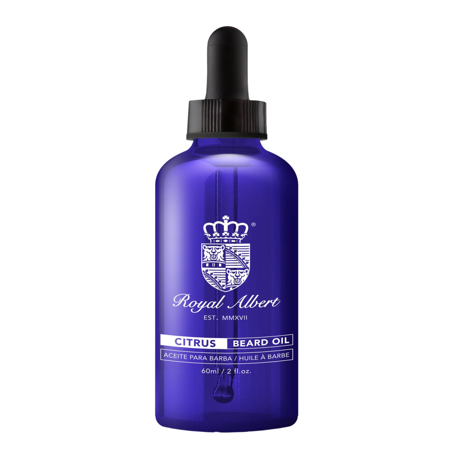 Aceite para Barba y Bigote Royal Albert, Aroma Citrus 