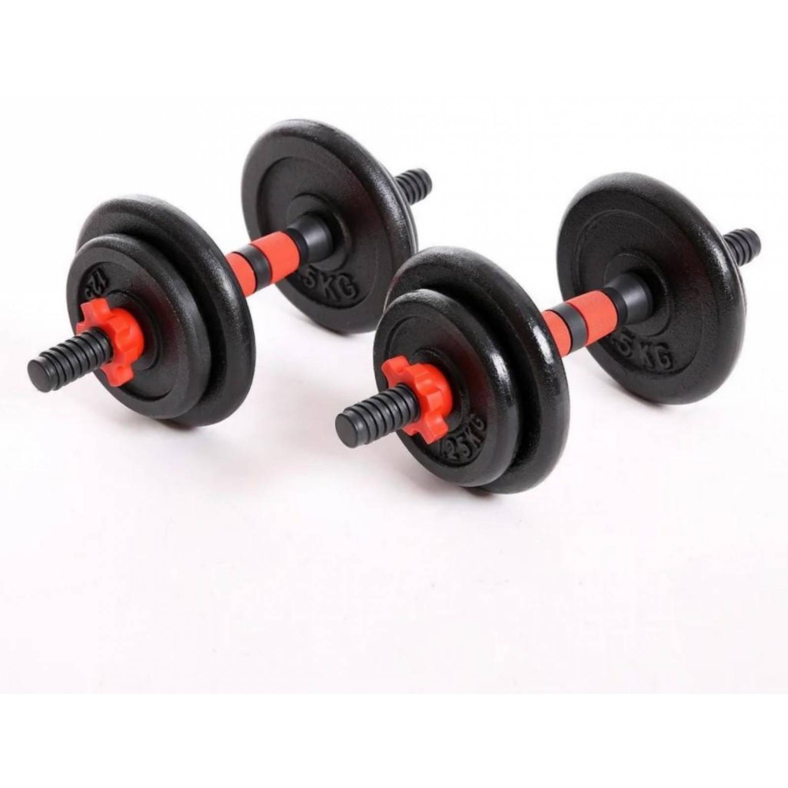 Fitness Barra Pesas Lider Set Mancuernas 20kg Mancuernas Baratas