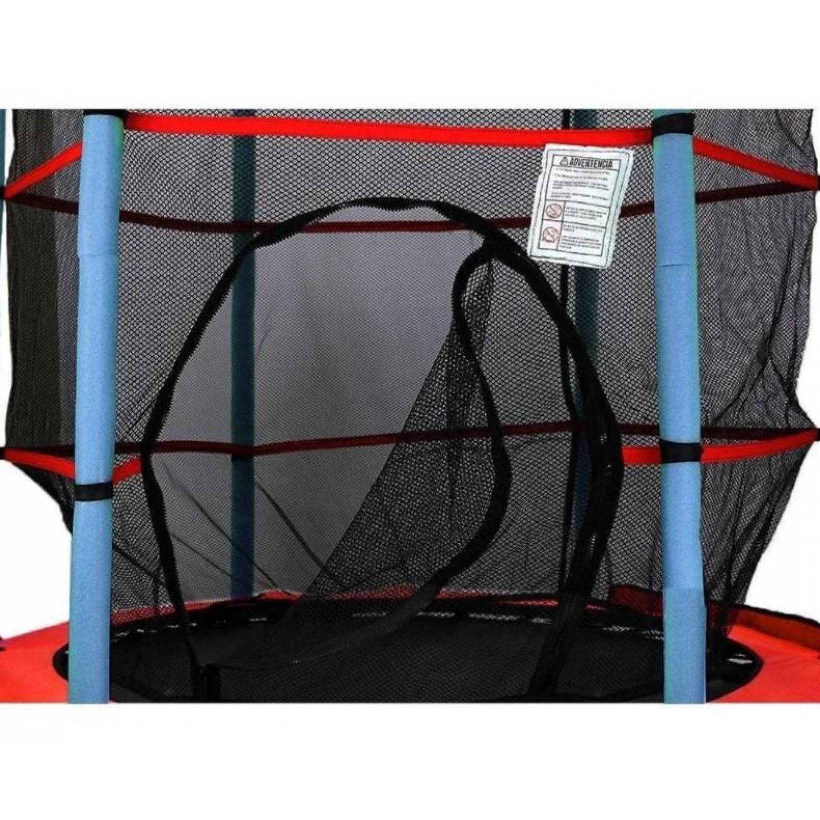 Trampolín Brincolín 55 pulgadas Fuxion Sports, 30 Cuerdas Rojo unitalla