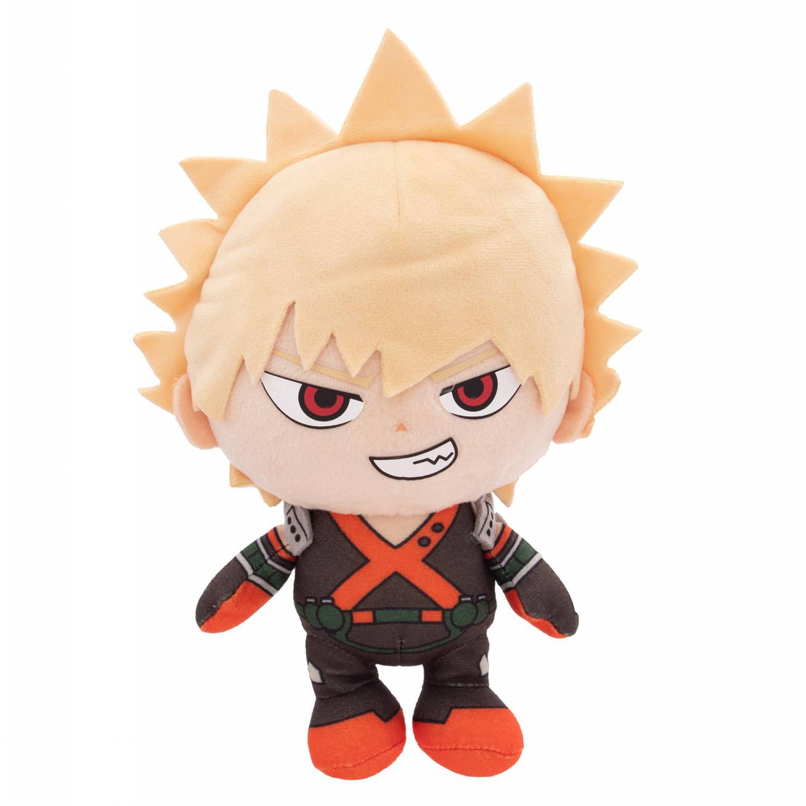 Peluche Anime, Petit, My Hero Academia, 7" Bukago, Juguetes Negro Unitalla