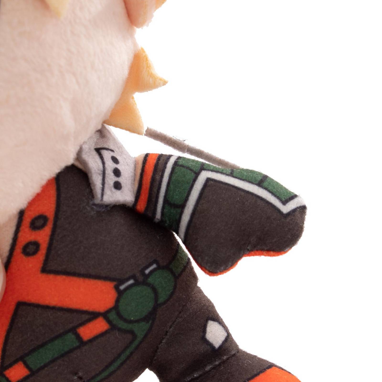 Peluche Anime, Petit, My Hero Academia, 7" Bukago, Juguetes Negro Unitalla