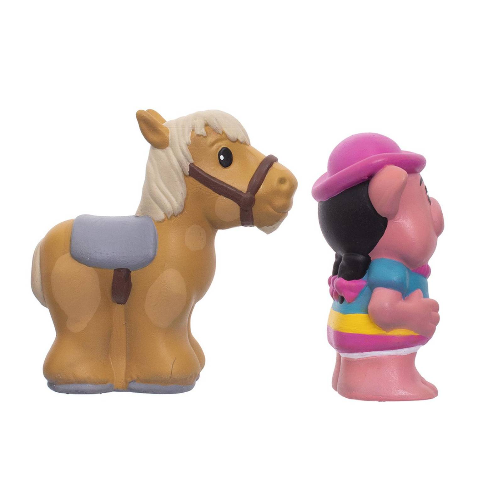 Peluches La Granja de Zenón, Kit Sorpresa con 2 Piezas de 3 Blanco Unitalla