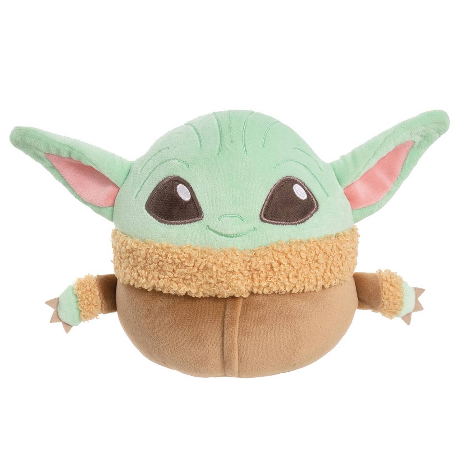 Peluche Tipo Almohada, Baby Yoda de Star Wars, 17.7 cm Verde Unitalla