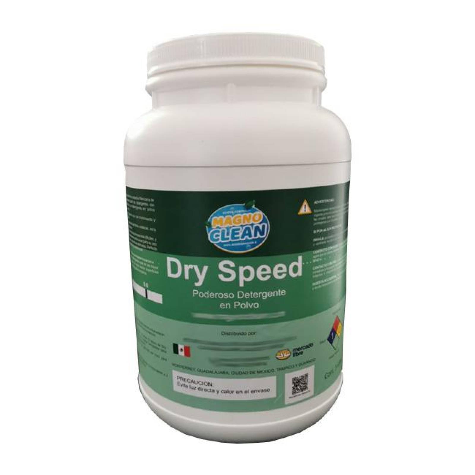 Dry Speed - Poderoso Detergente en Polvo - 3 kg 