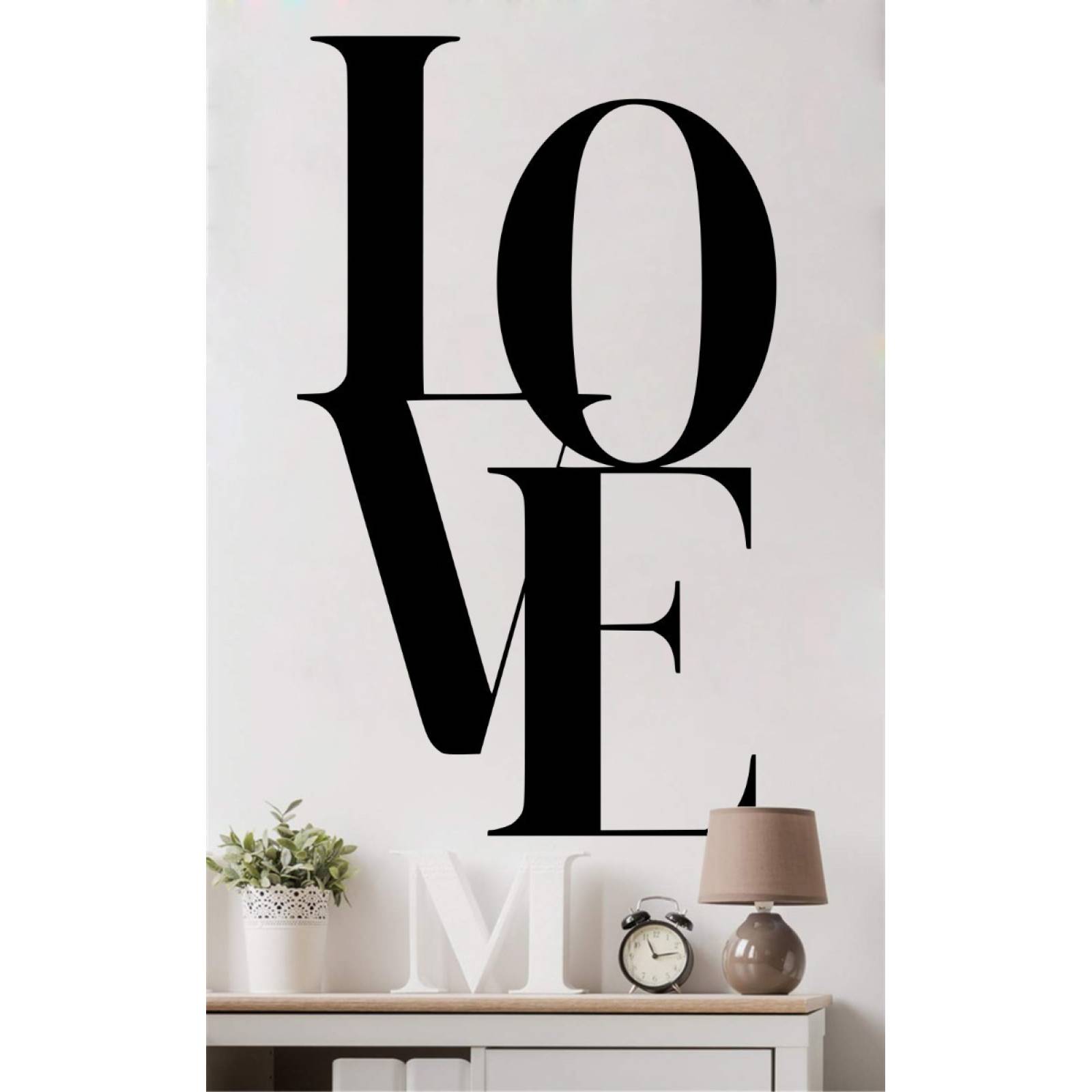 Vinilos Decorativos Vinil Para Pared Frases Letras Love