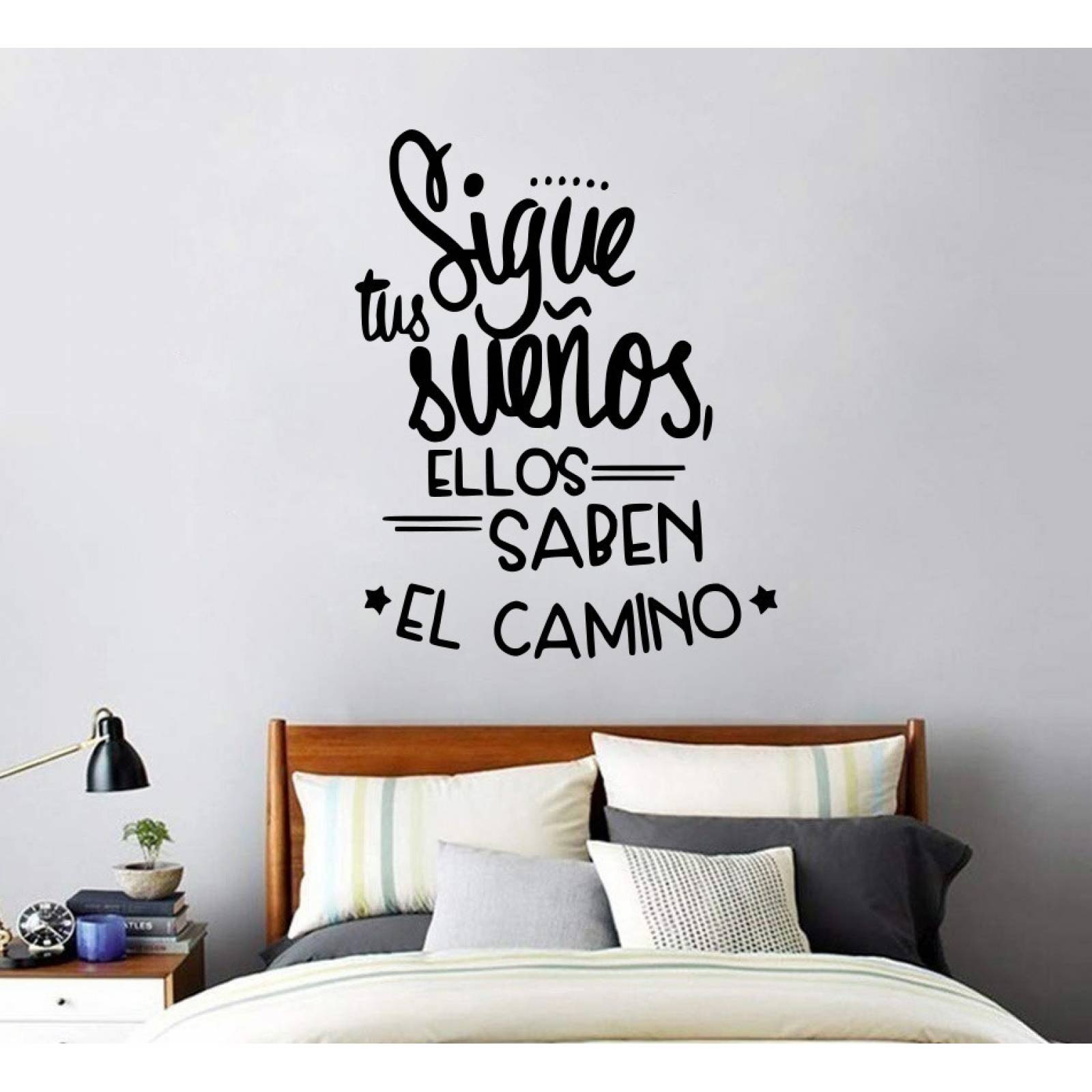Vinilos Decorativos Vinilo Pared Frases Sigue Tus Sueños ...