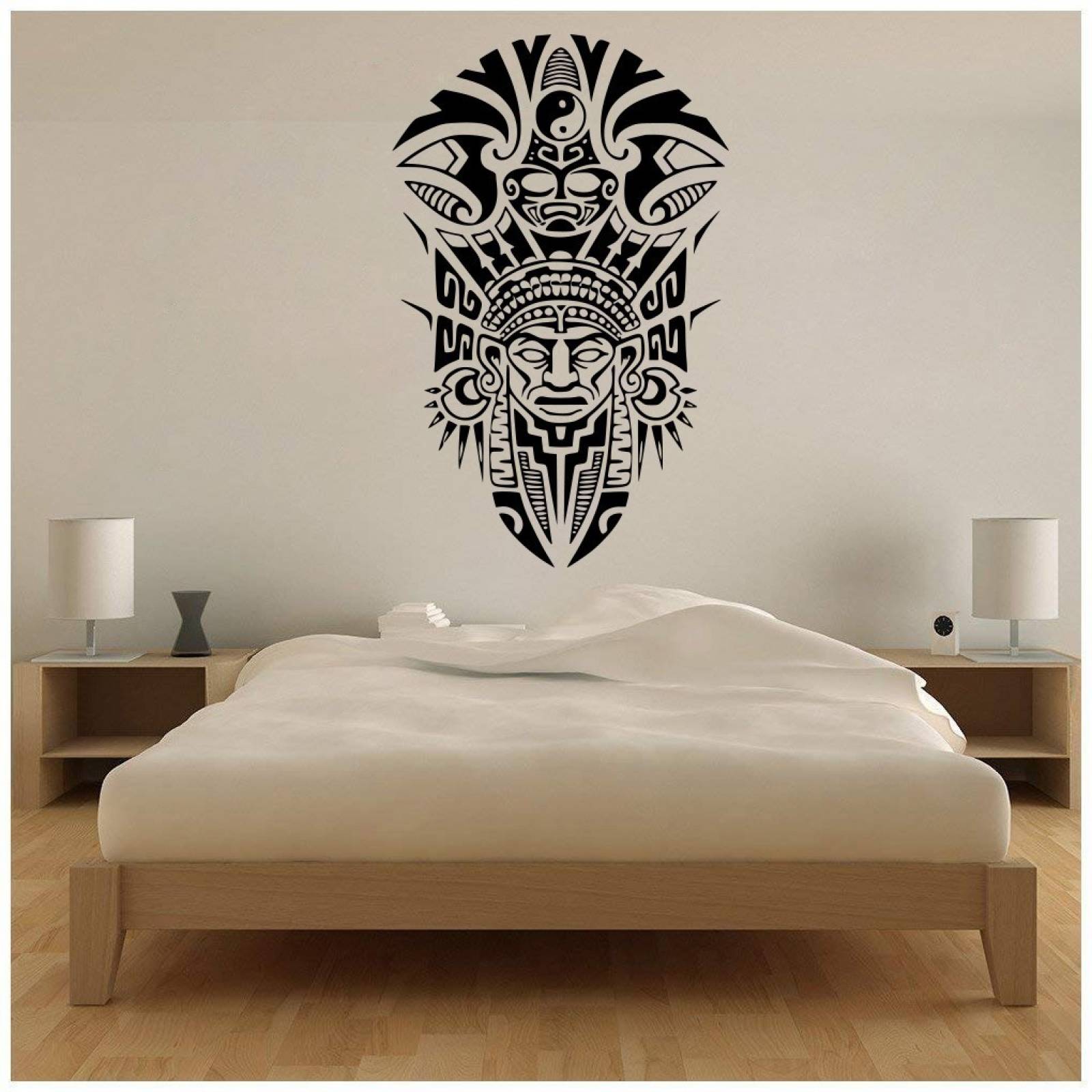 Vinilos Decorativos Vinilo Para Pared Vidrio Mascara Tribal
