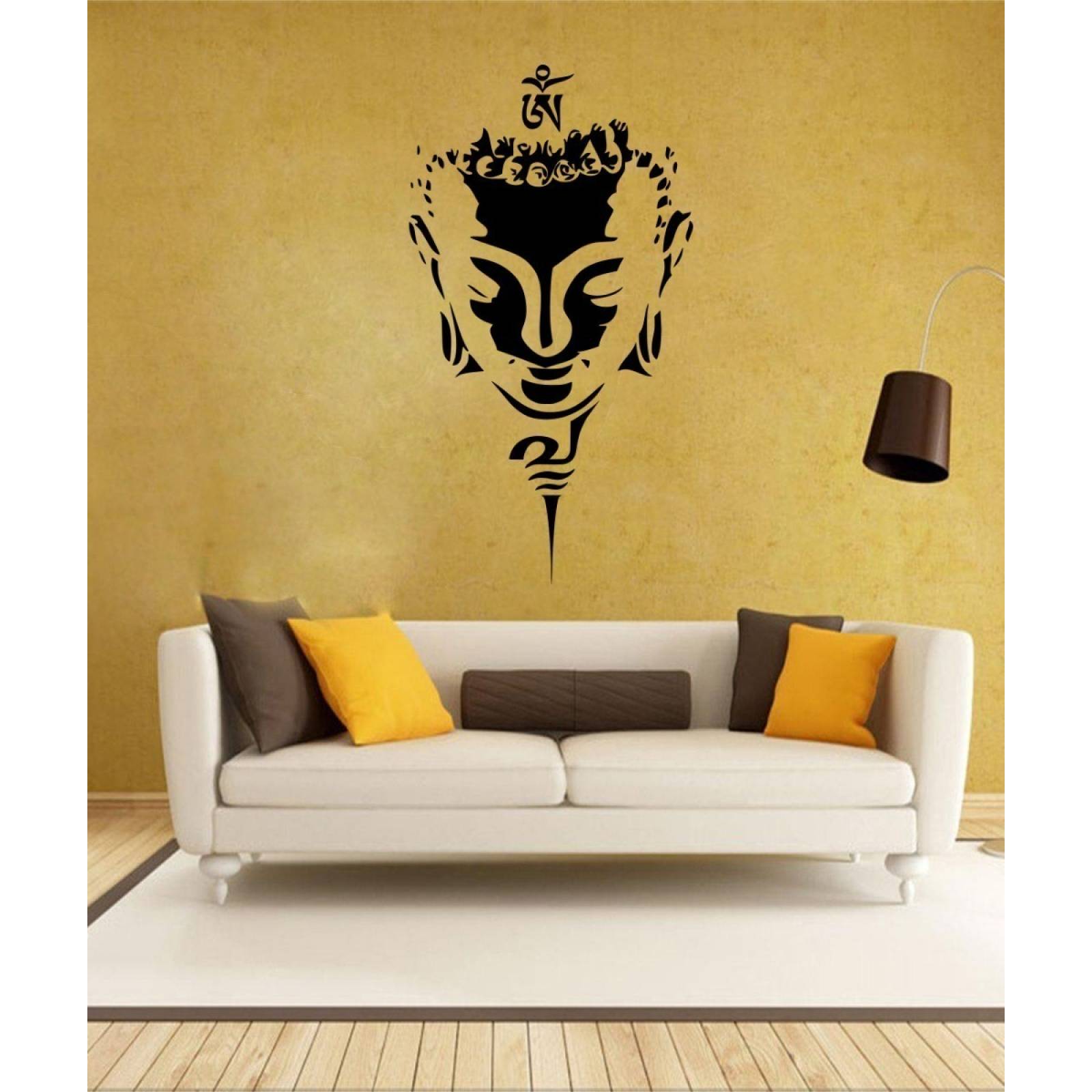 Vinilos Decorativos Vinilo Para Pared Silueta Buda