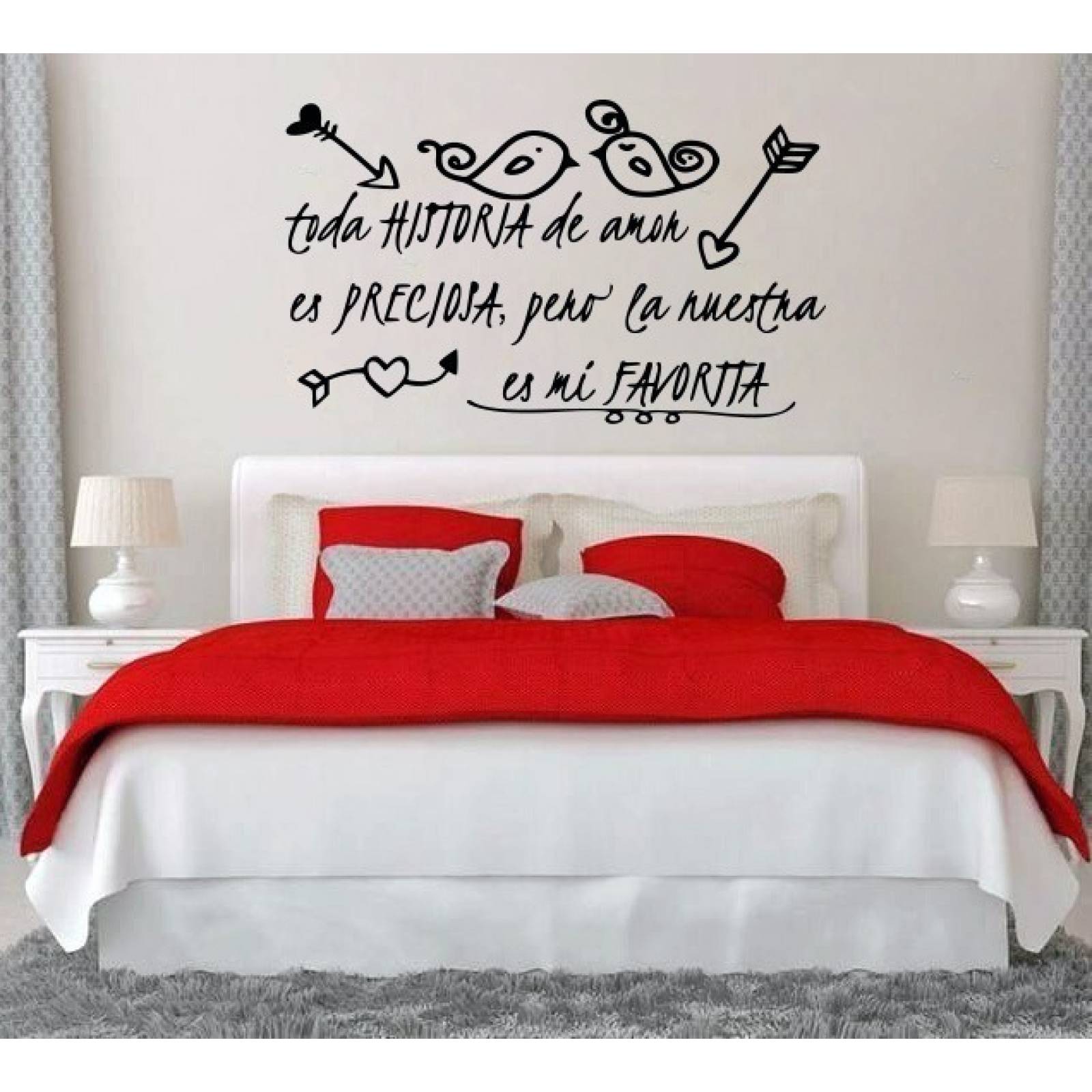 Vinilos Decorativos Vinilo Para Pared Frases Letras Amor