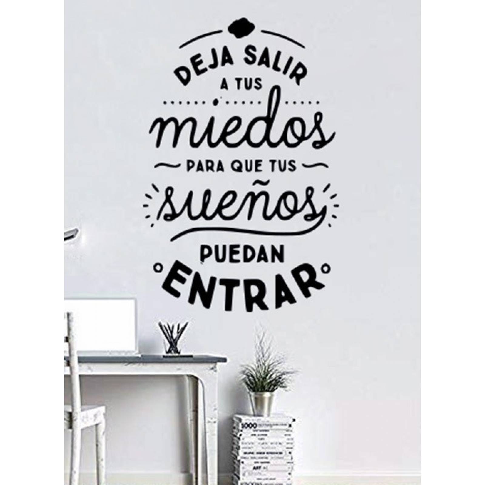 Vinilos Decorativos Vinil Pared Frases Letras Sueños