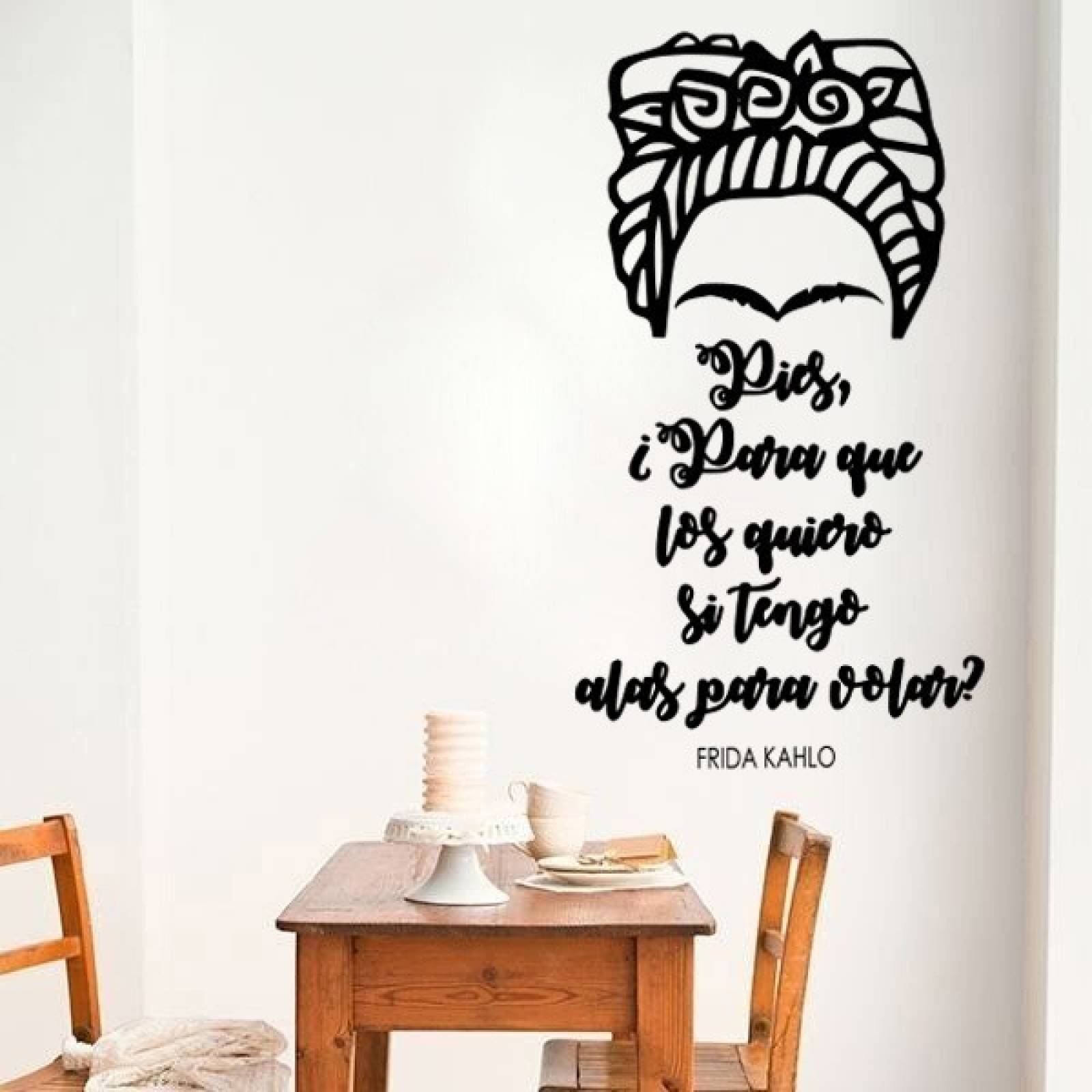 Viniles Decorativos Paredes Frases Frida Kahlo Pies ¿para ..