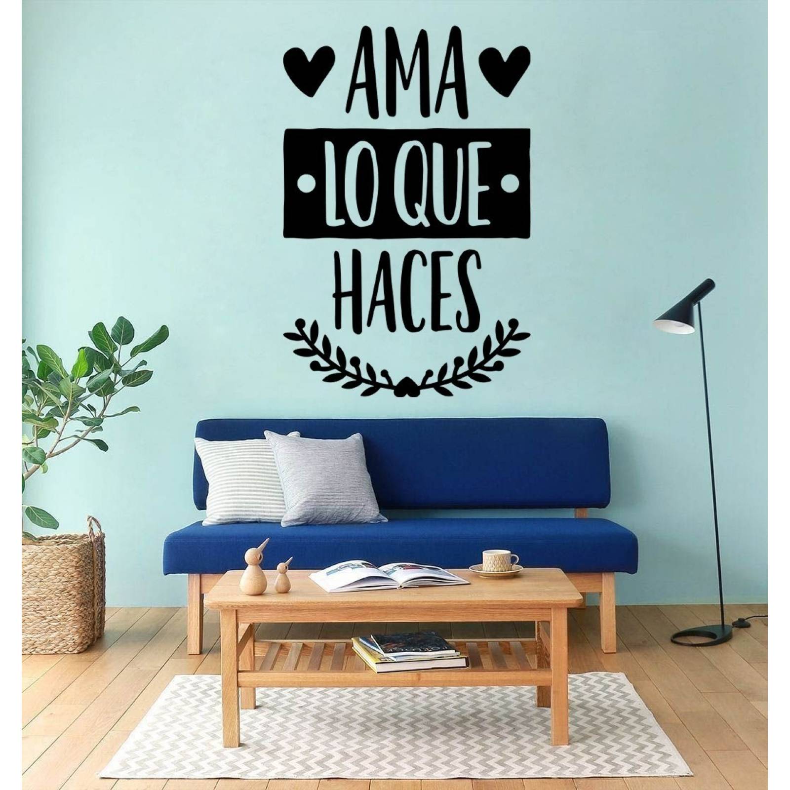 Vinilos Decorativos Para Pared Sala Ama Lo Que Haces