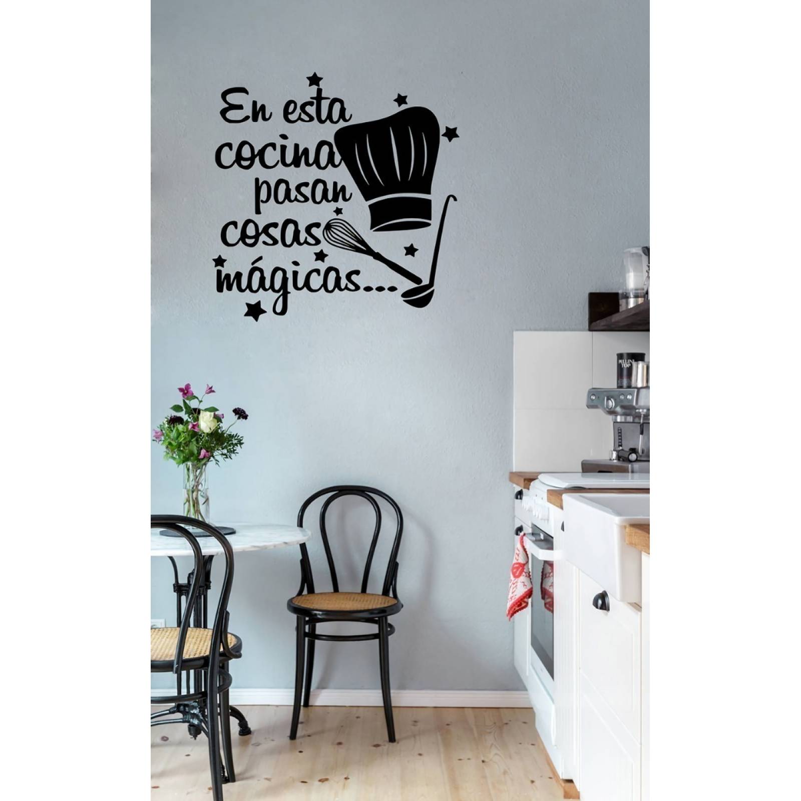 Vinilos Decorativos Para Pared En Esta Cocina Pasan Cosas ..