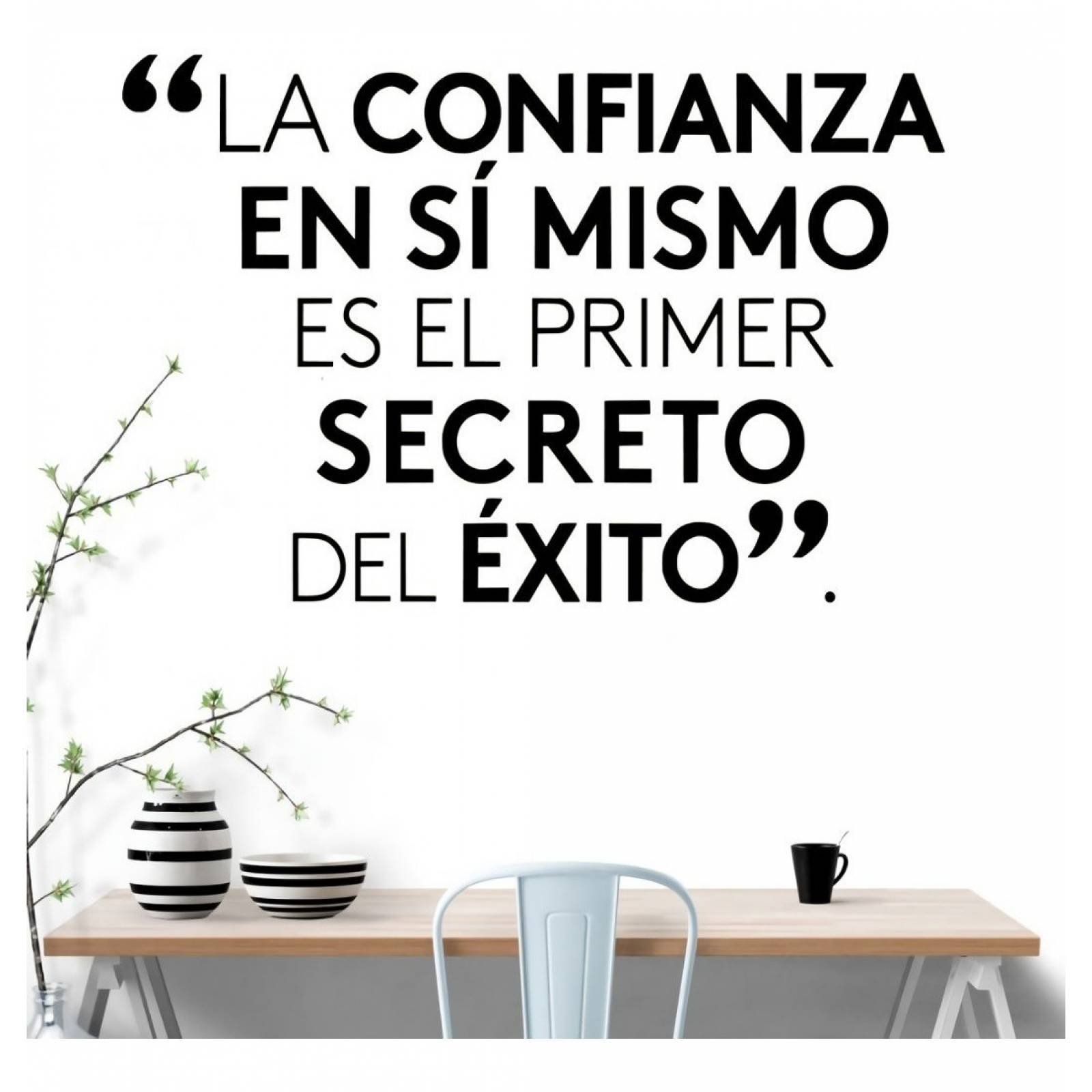 Vinilos Decorativos Vinil Para Pared Frases La Confianza ...
