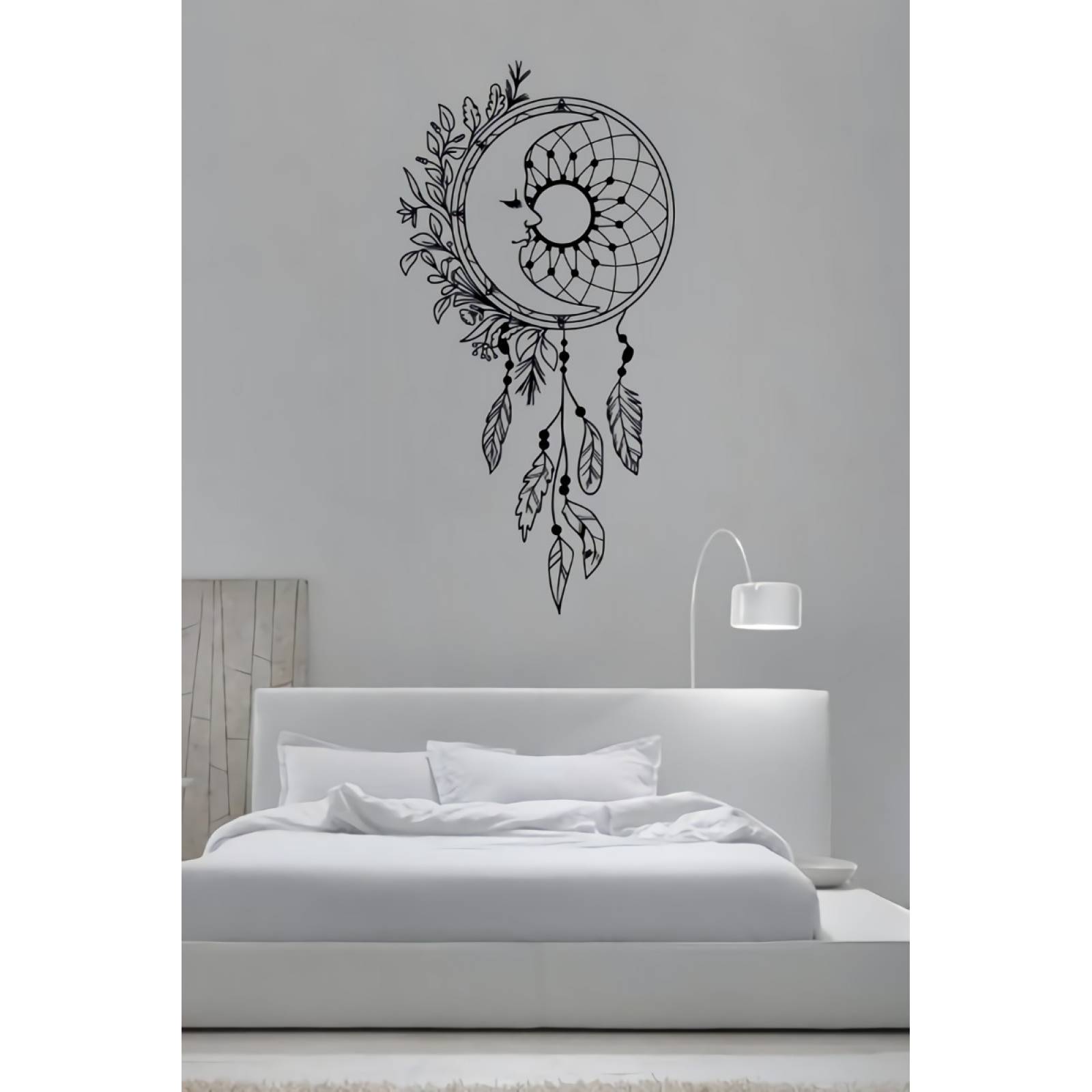 Viniles Decorativos Para Pared Vinil Sol Y Luna Atrapasueños