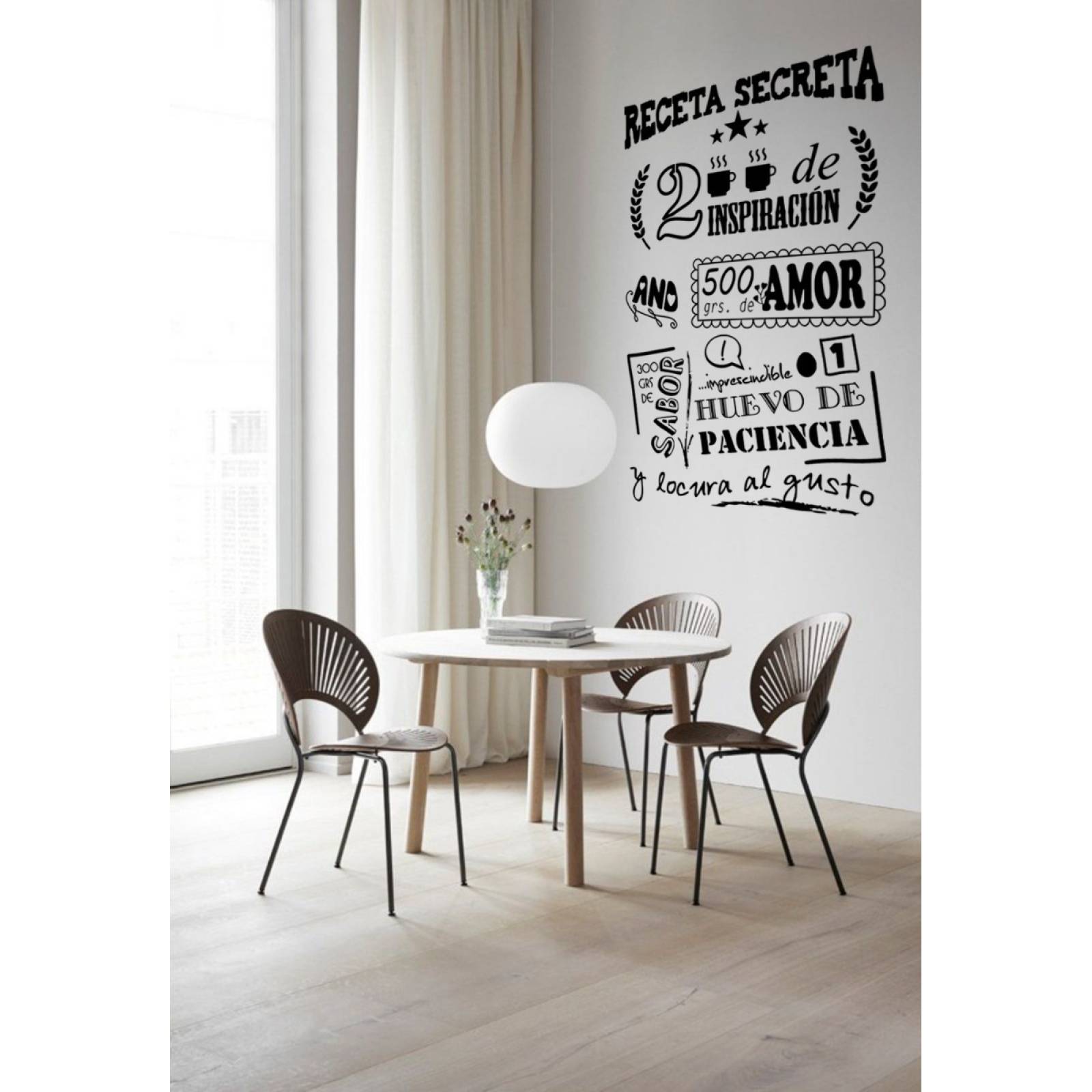 Viniles Decorativos Para Pared Comedor Cocina Receta Secreta