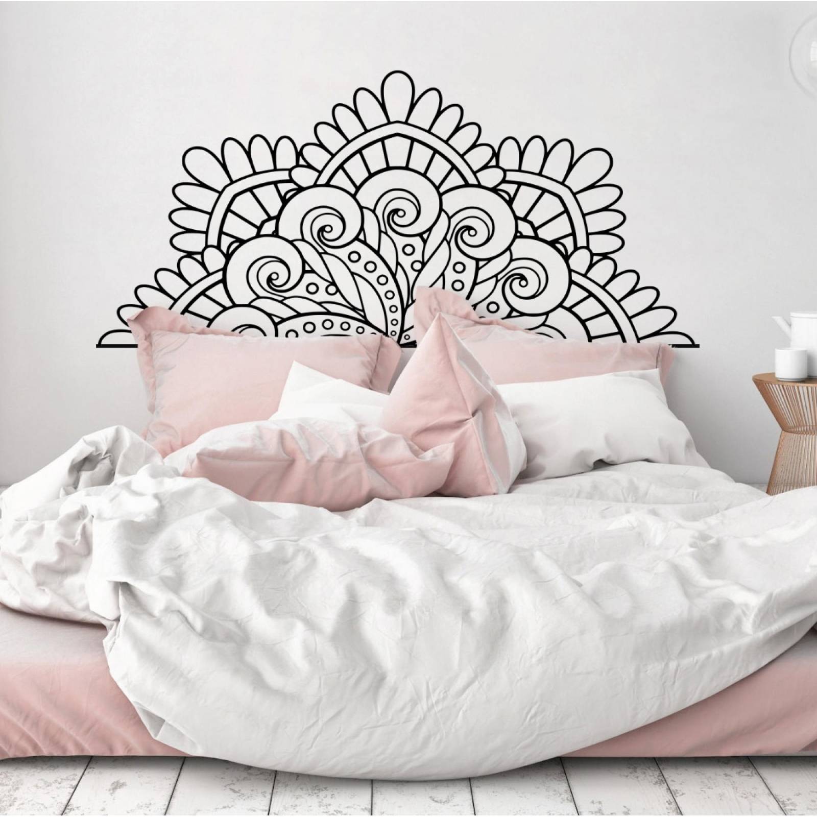 Vinilos Decorativos Para Recamara Cabecera De Cama Mandala