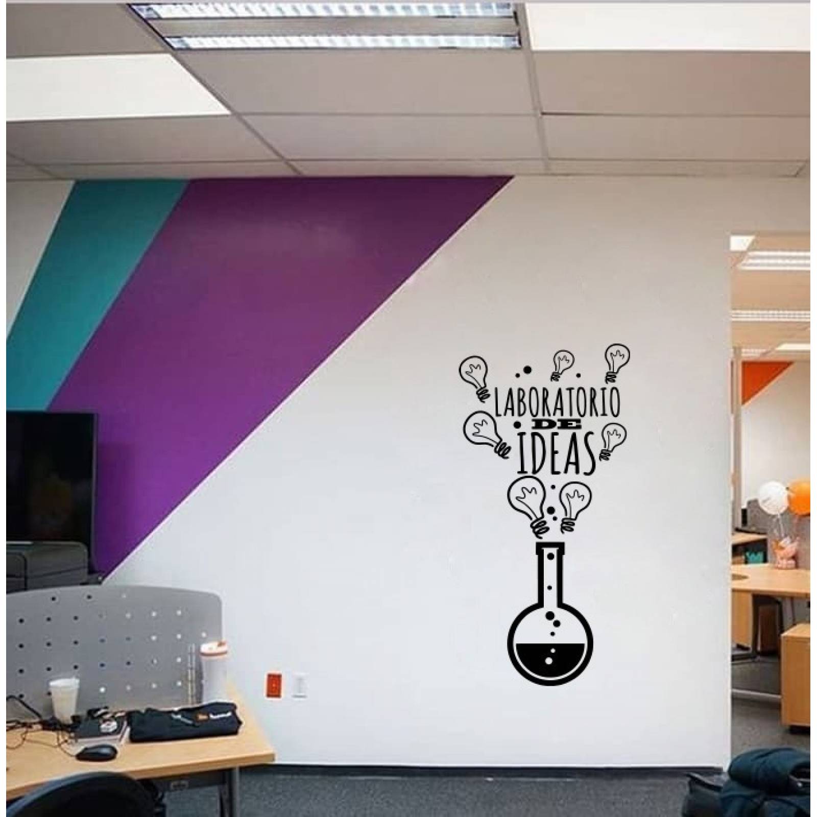 Viniles Para Decoración De Pared Laboratorio De Ideas
