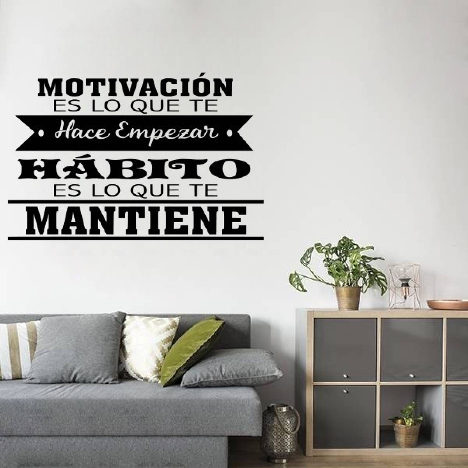 Viniles Decorativos Para Pared Modernos Motivacion Es Lo Que