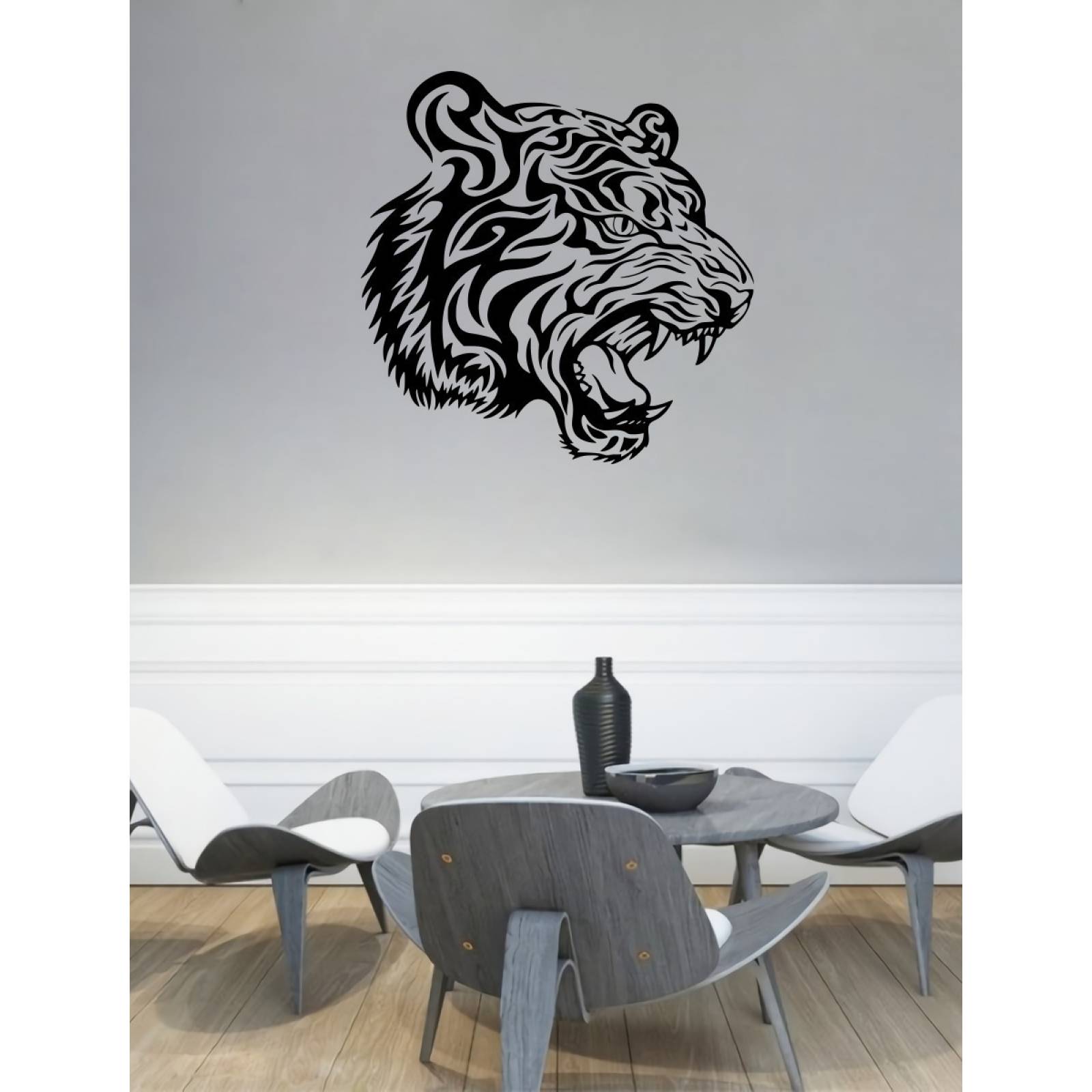 Vinilos Para Decoracion Pared Vinil Decorativo Tigre Tribal