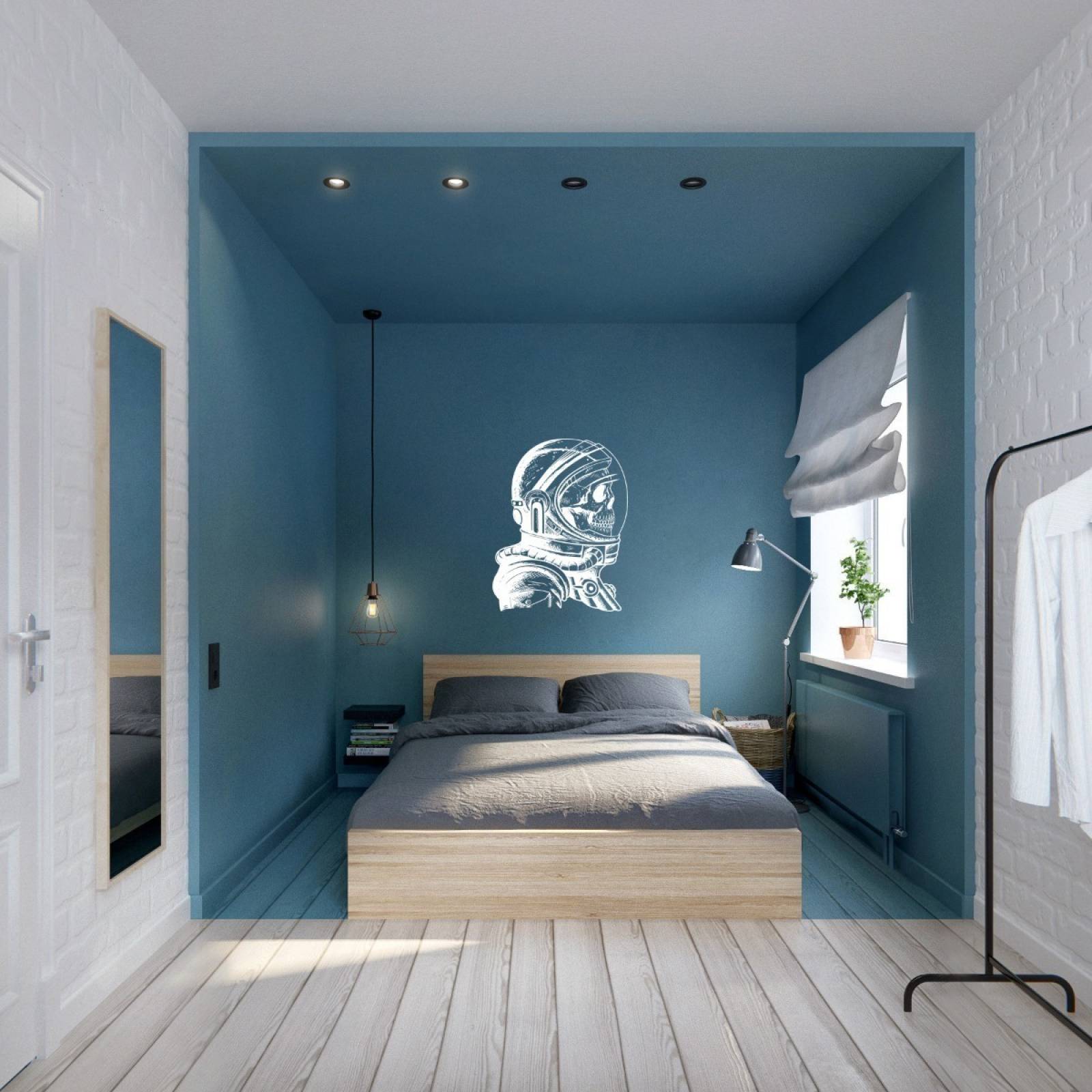 Vinilos Decorativos Vinil Pared Silueta Palmeras Playa