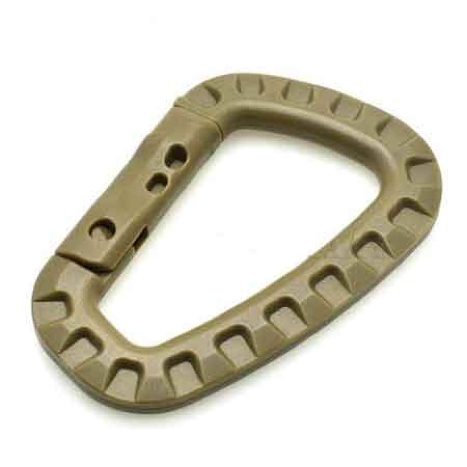MOSQUETON PLASTICO TACTICO D