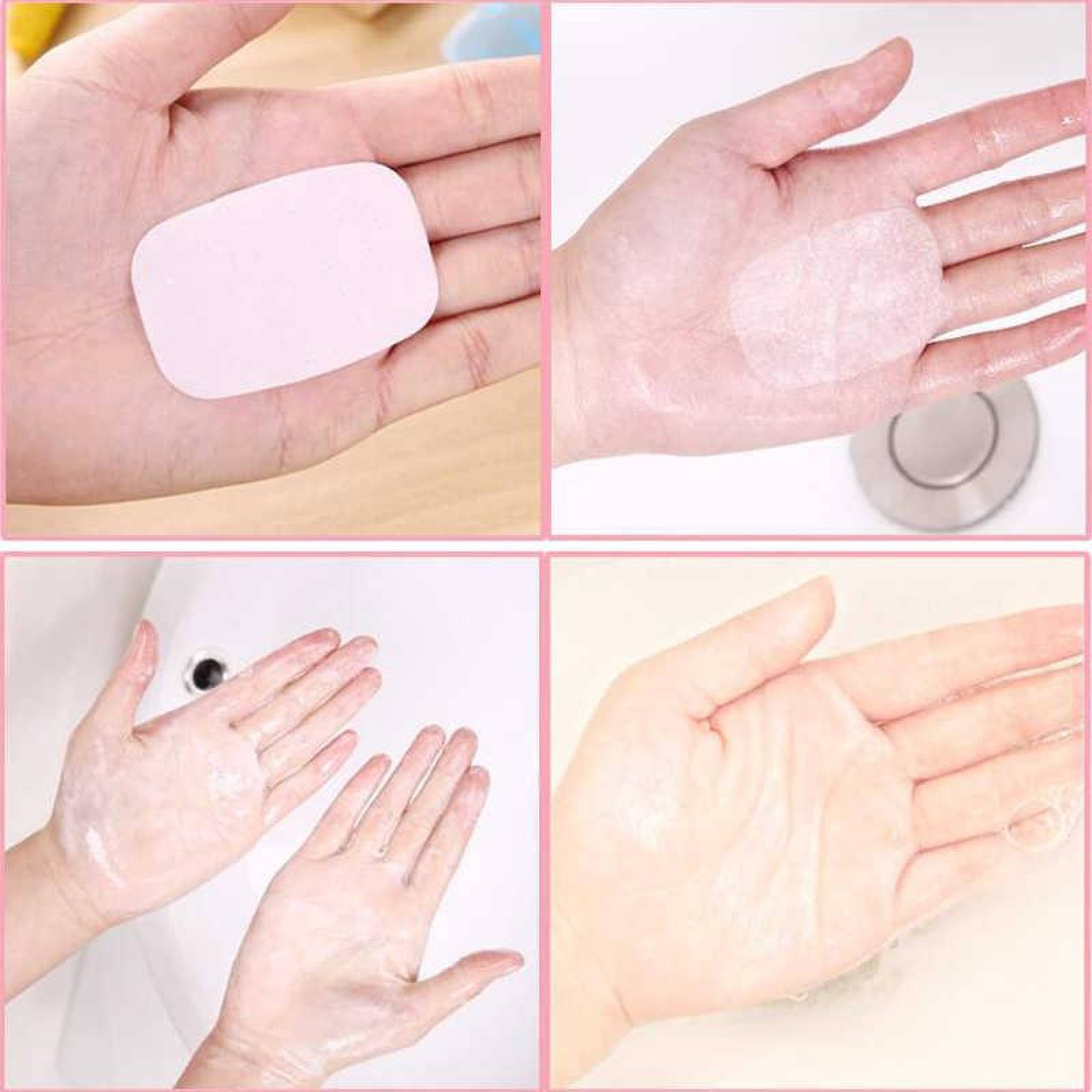 JABÓN DE BOLSILLO, VIAJE, CAMPISMO