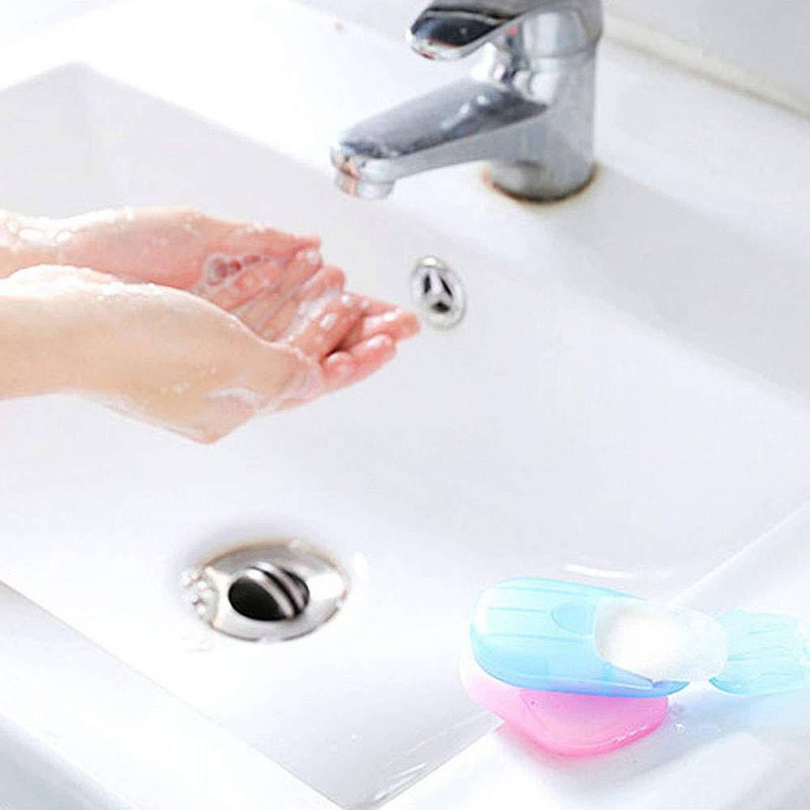 JABÓN DE BOLSILLO, VIAJE, CAMPISMO