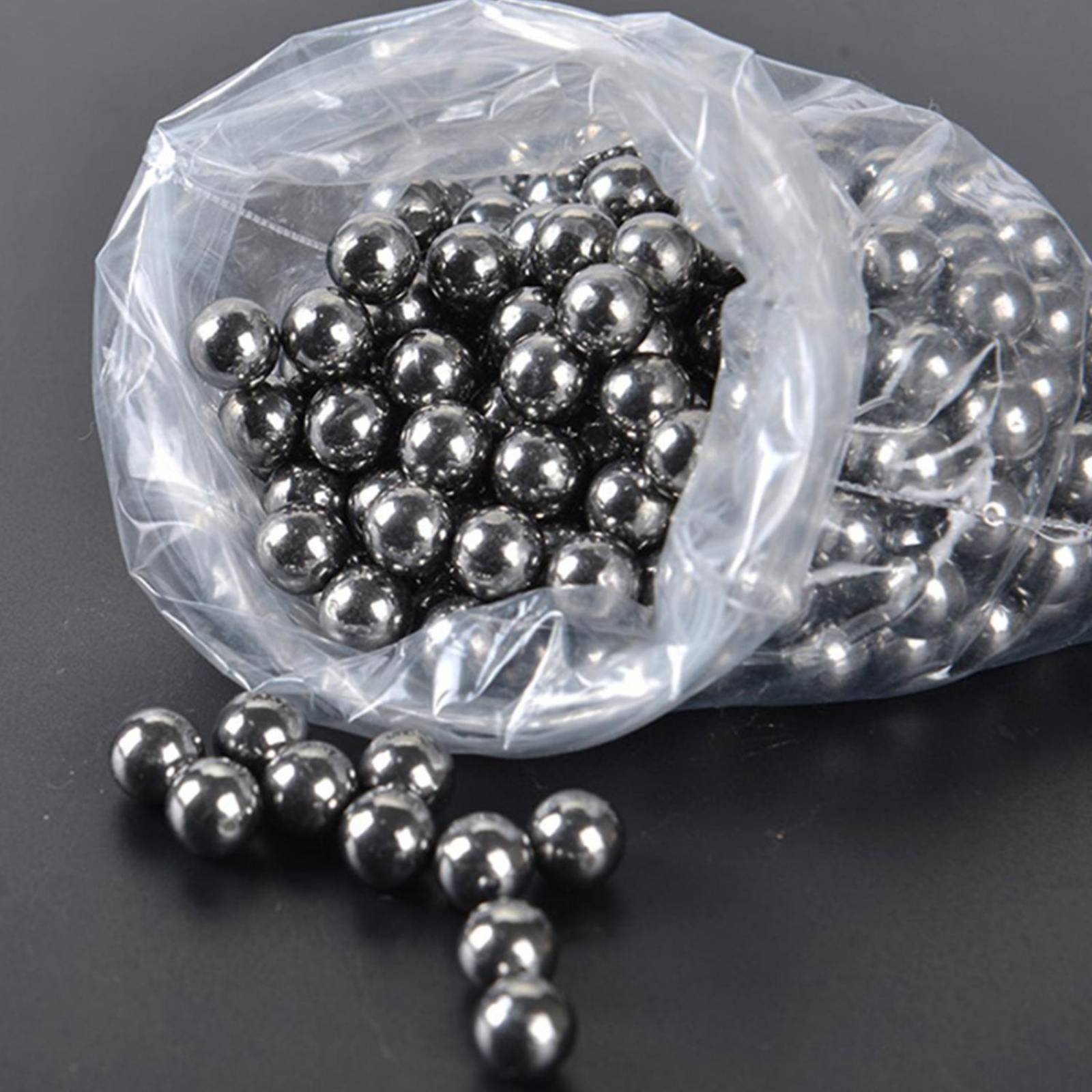 BALINES DE ACERO 8MM PARA RESORTERA  100 PZ