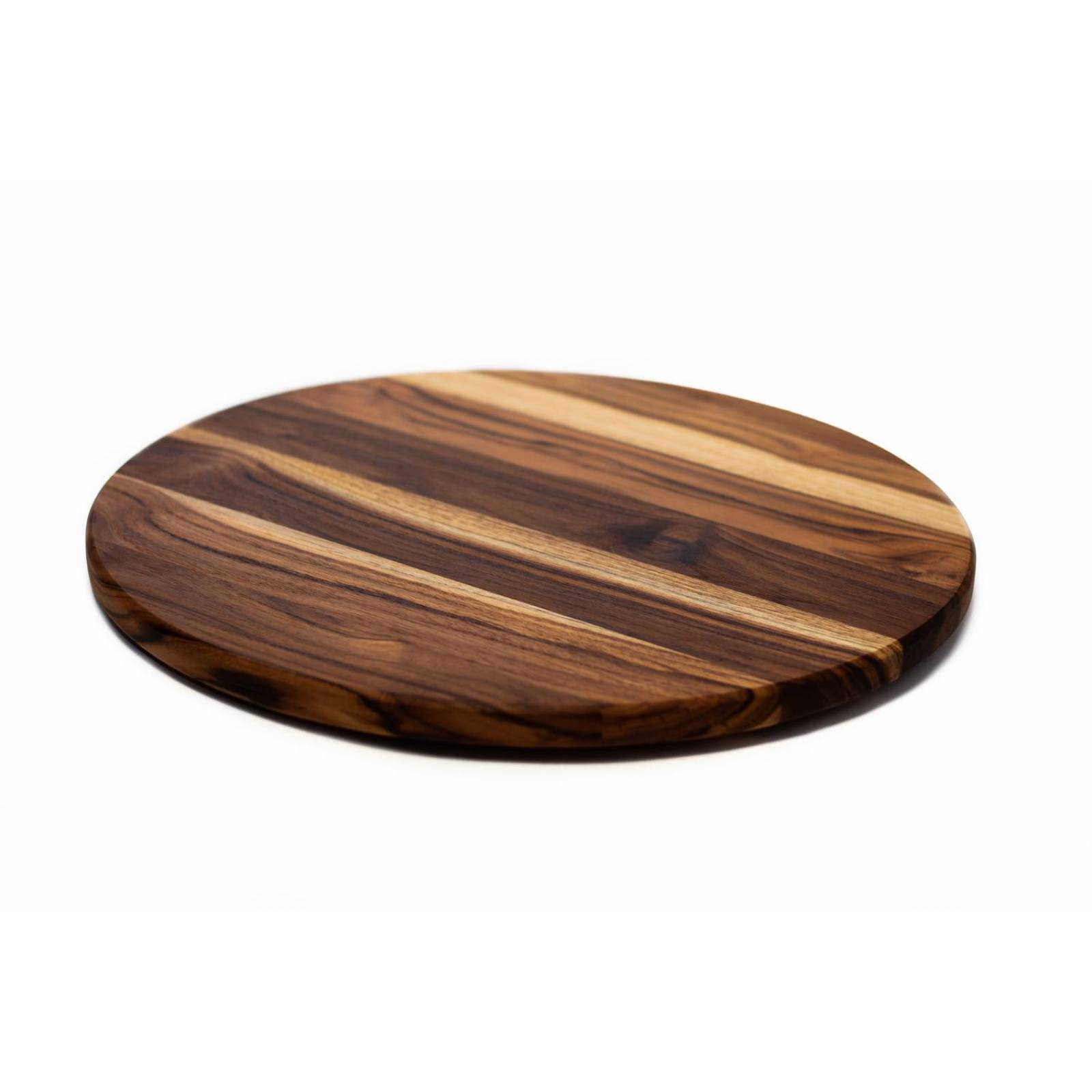 Lazy Susan Madera de Teca 3Bros, Plato Giratorio Condimentos 