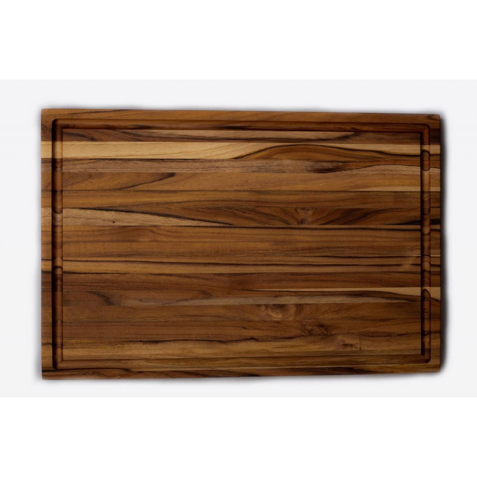 Tabla Chef Pro XL 3Bros, Para Cortar y Servir Madera de Teca 