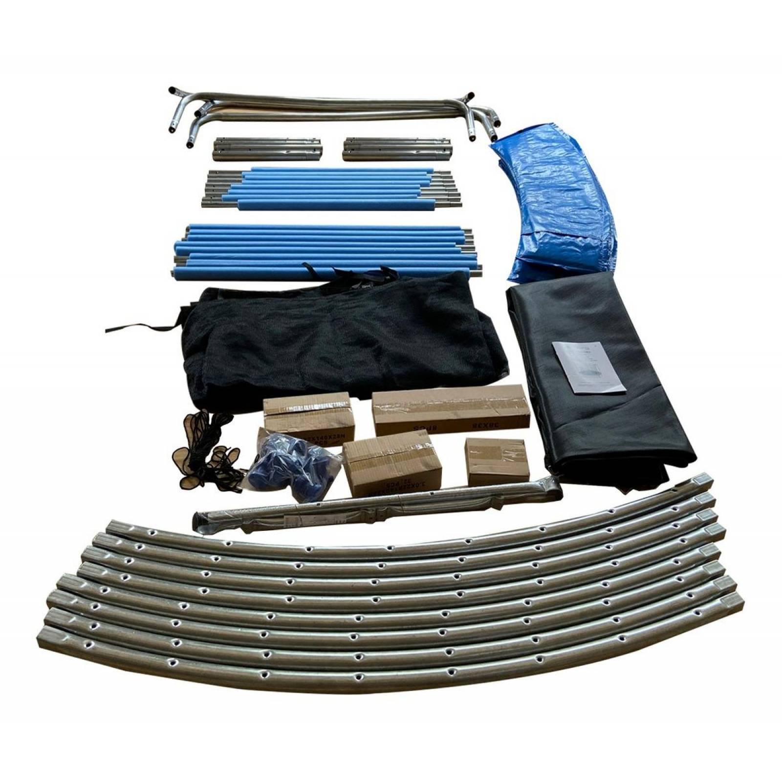 Trampolín Brincolín The Shop, 4.26m 14 Pies, Tombling Seguro 