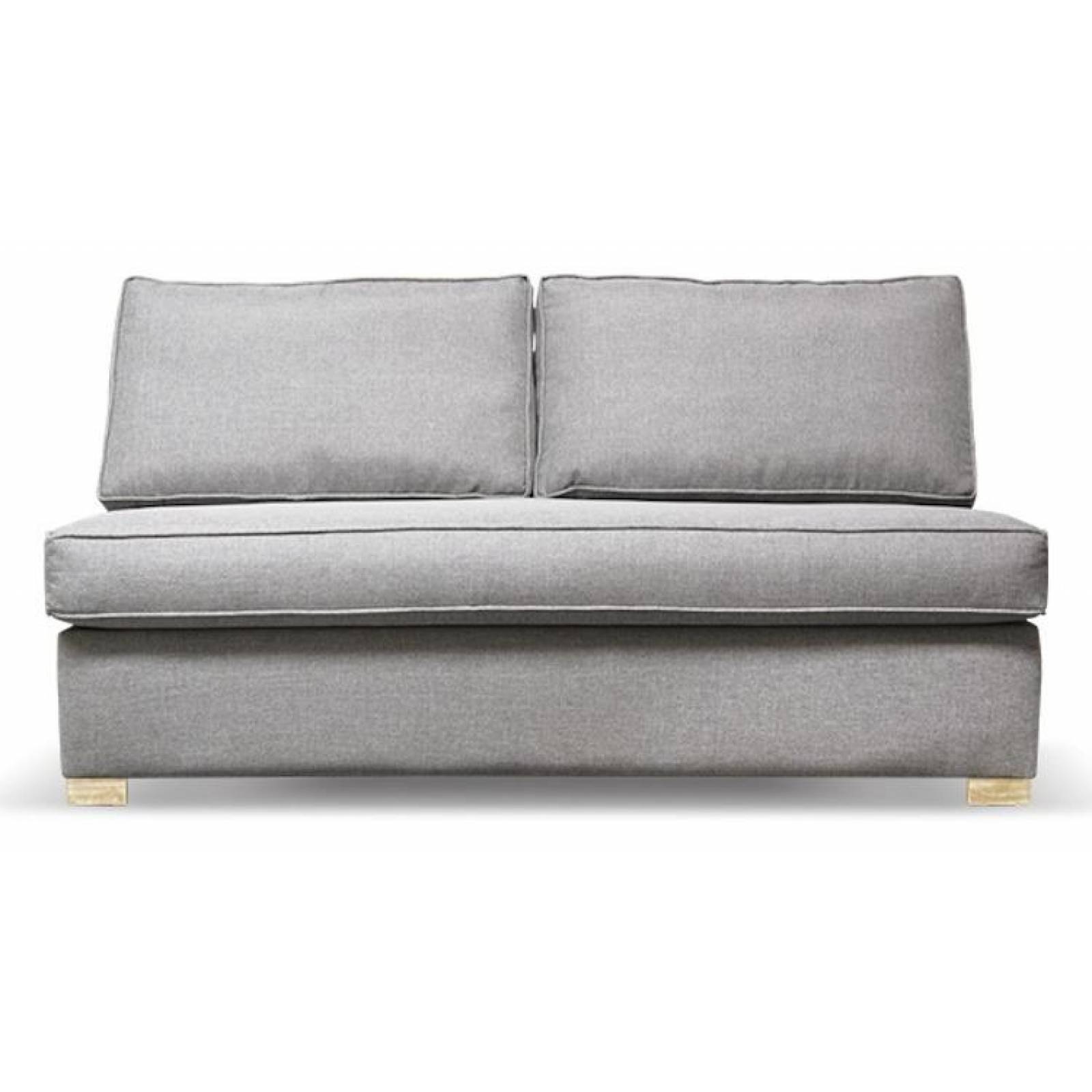 Sala Sofá Cama Leeds Matrimonial De Sofamatch Gris Tela Microfibra