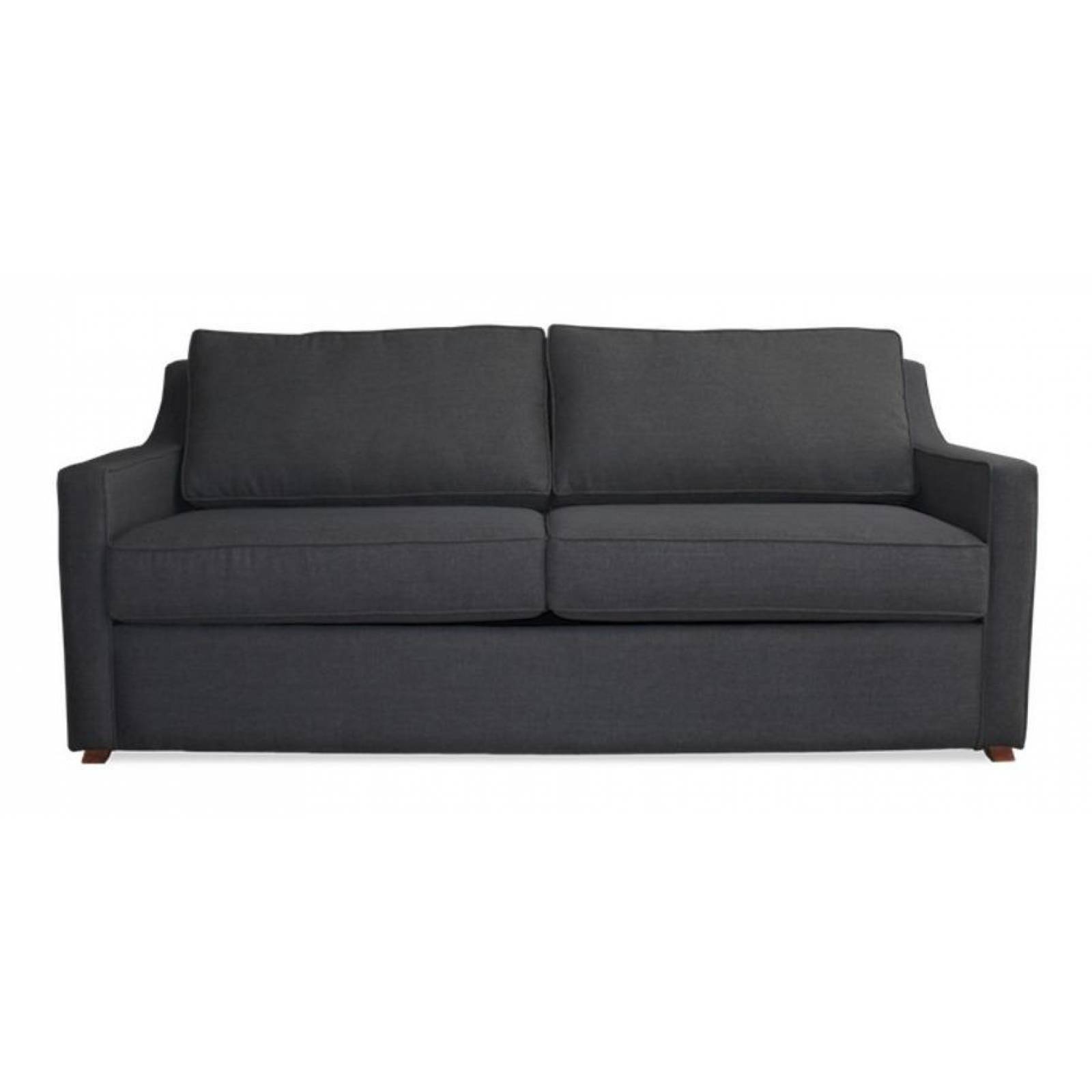 Sofá Cama Matrimonial Menken SofaMatch, Tela Quantum Graphite Tela Microfibra