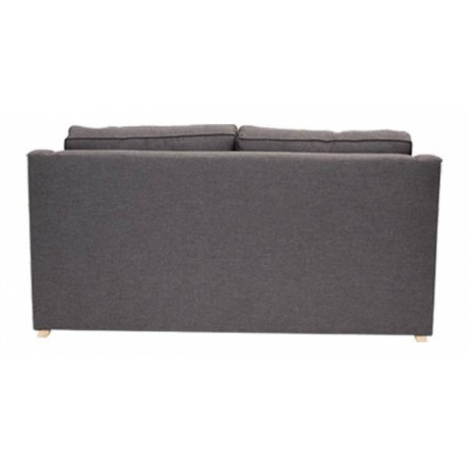 Sofá Cama Matrimonial Menken SofaMatch, Tela Quantum Graphite Tela Microfibra