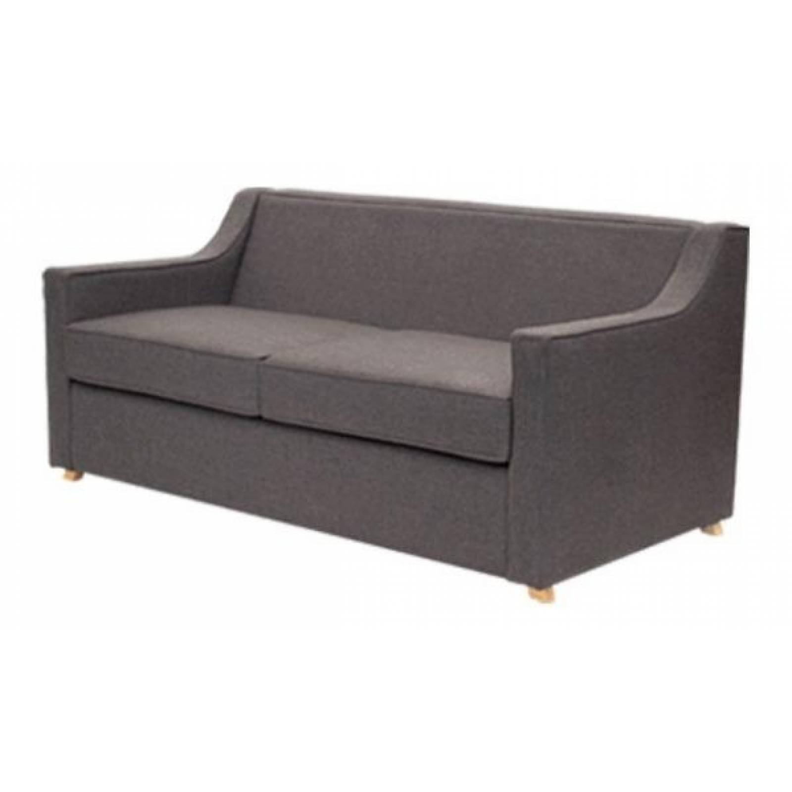 Sofá Cama Matrimonial Menken SofaMatch, Tela Quantum Graphite Tela Microfibra