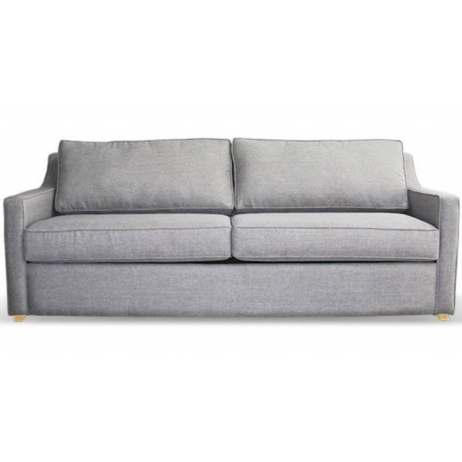 Sofá Cama Matrimonial Menken SofaMatch, Tela Quantum Ash Tela Microfibra