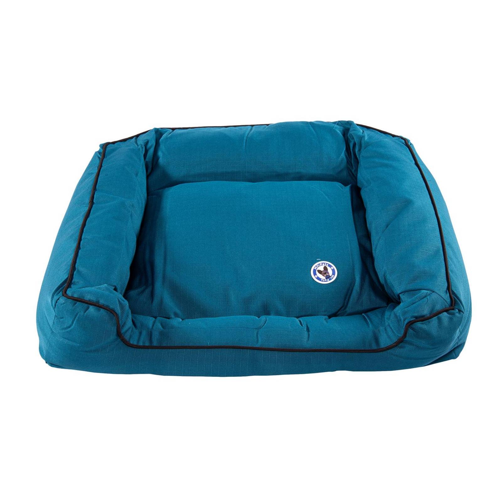 Cama para Perros Rectangular Mr. Pets, Ultra Suave Grande Azul