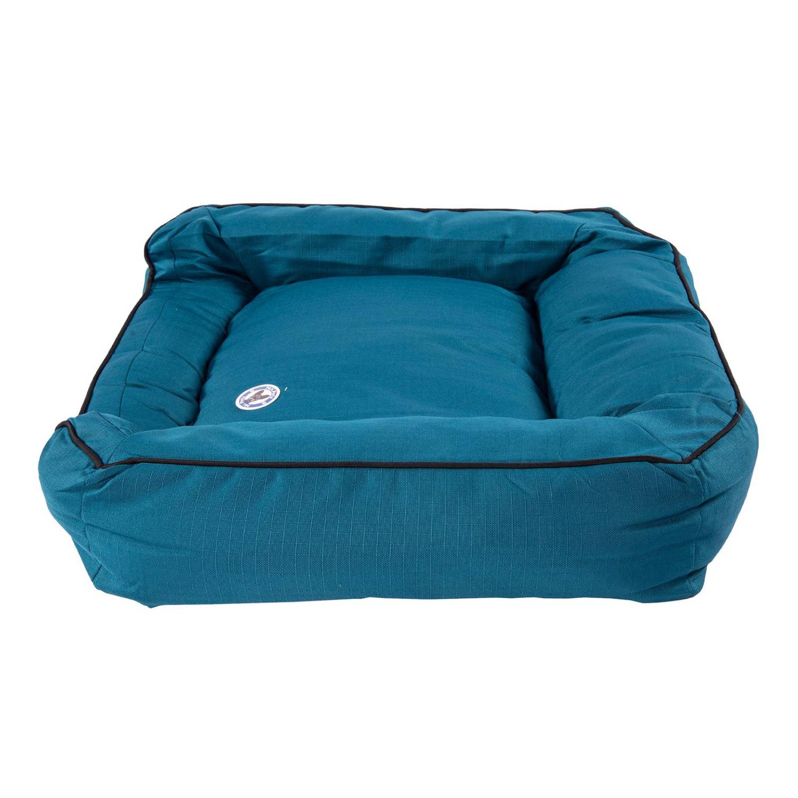 Cama para Perros Rectangular Mr. Pets, Ultra Suave Grande Azul