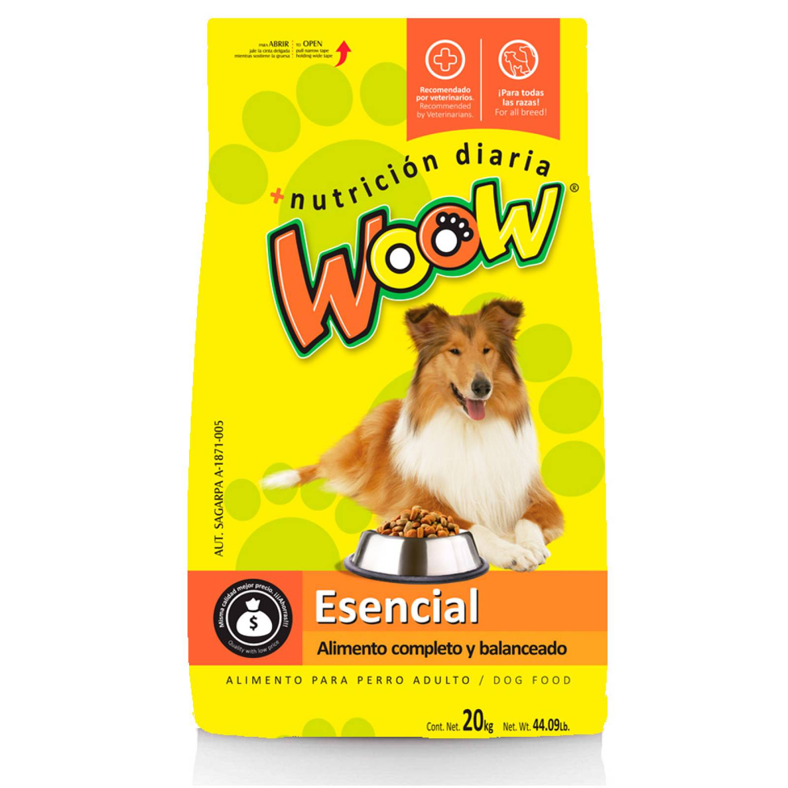 Woow Esencial 20kg