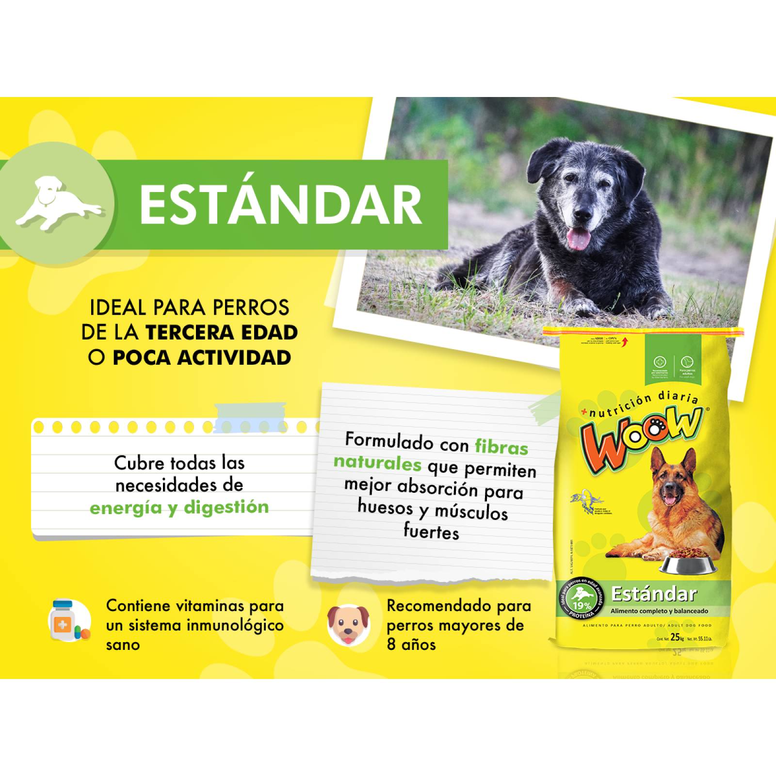 Woow Estandar 25kg