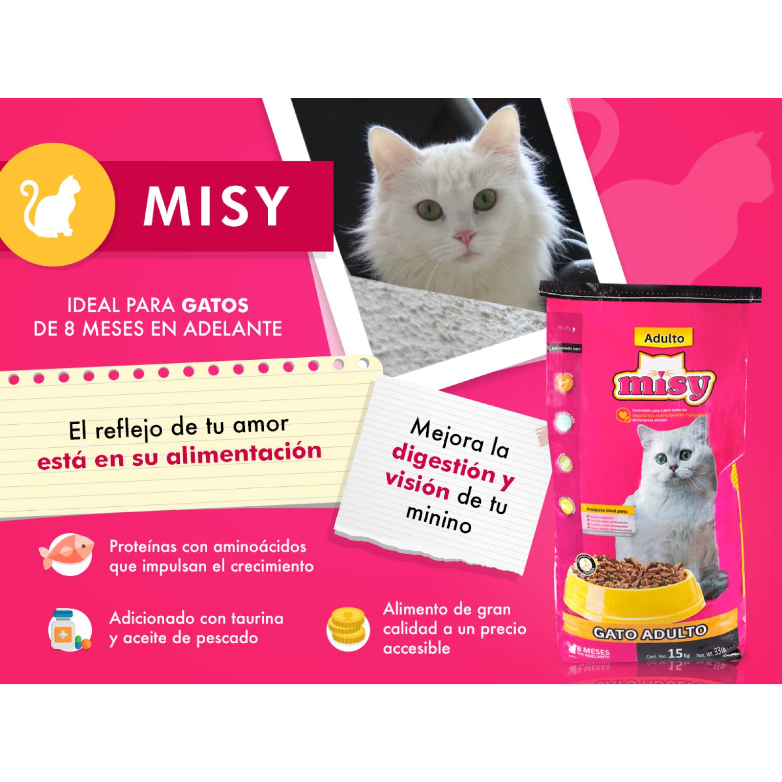 Gato Misy 15kg