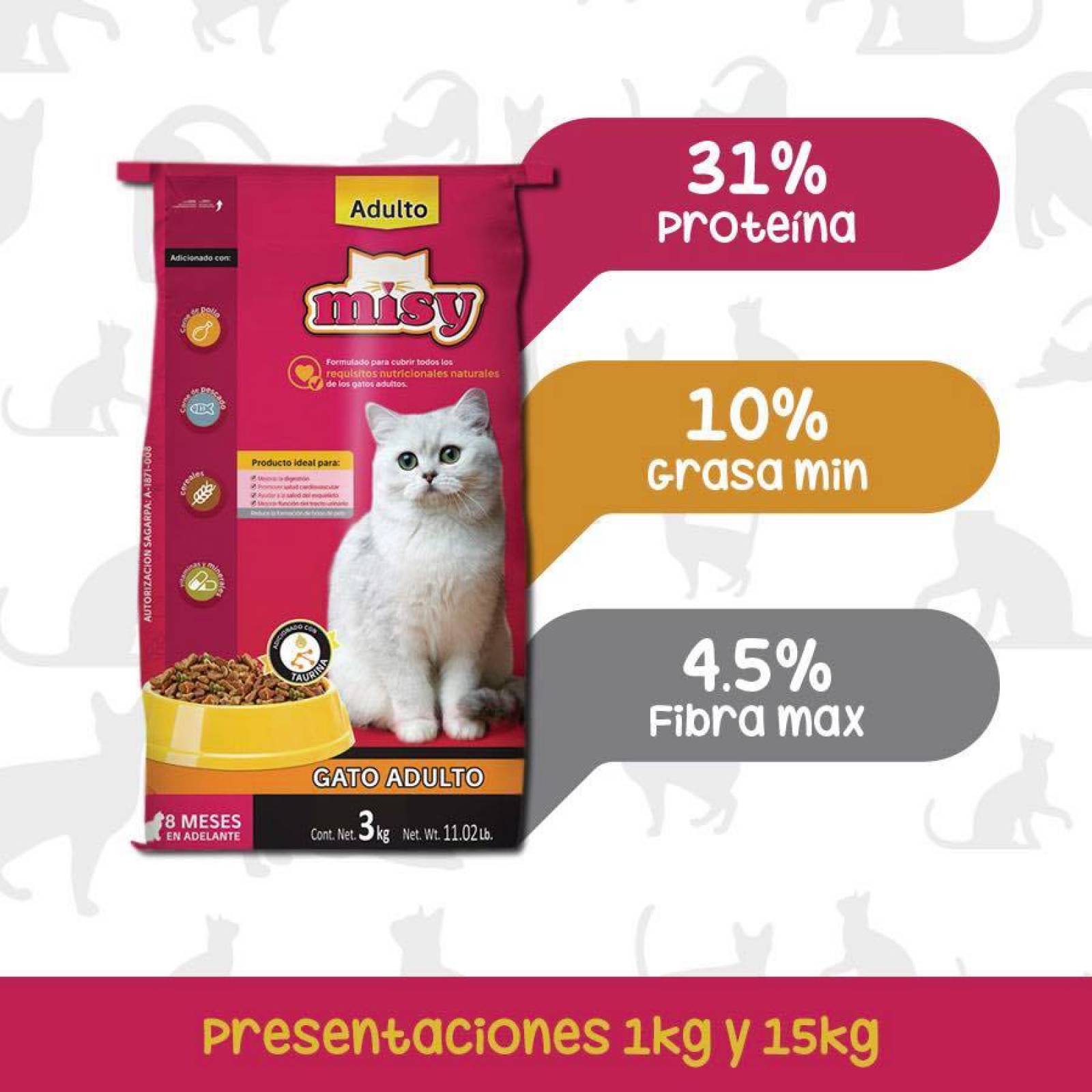 Gato Misy 15kg