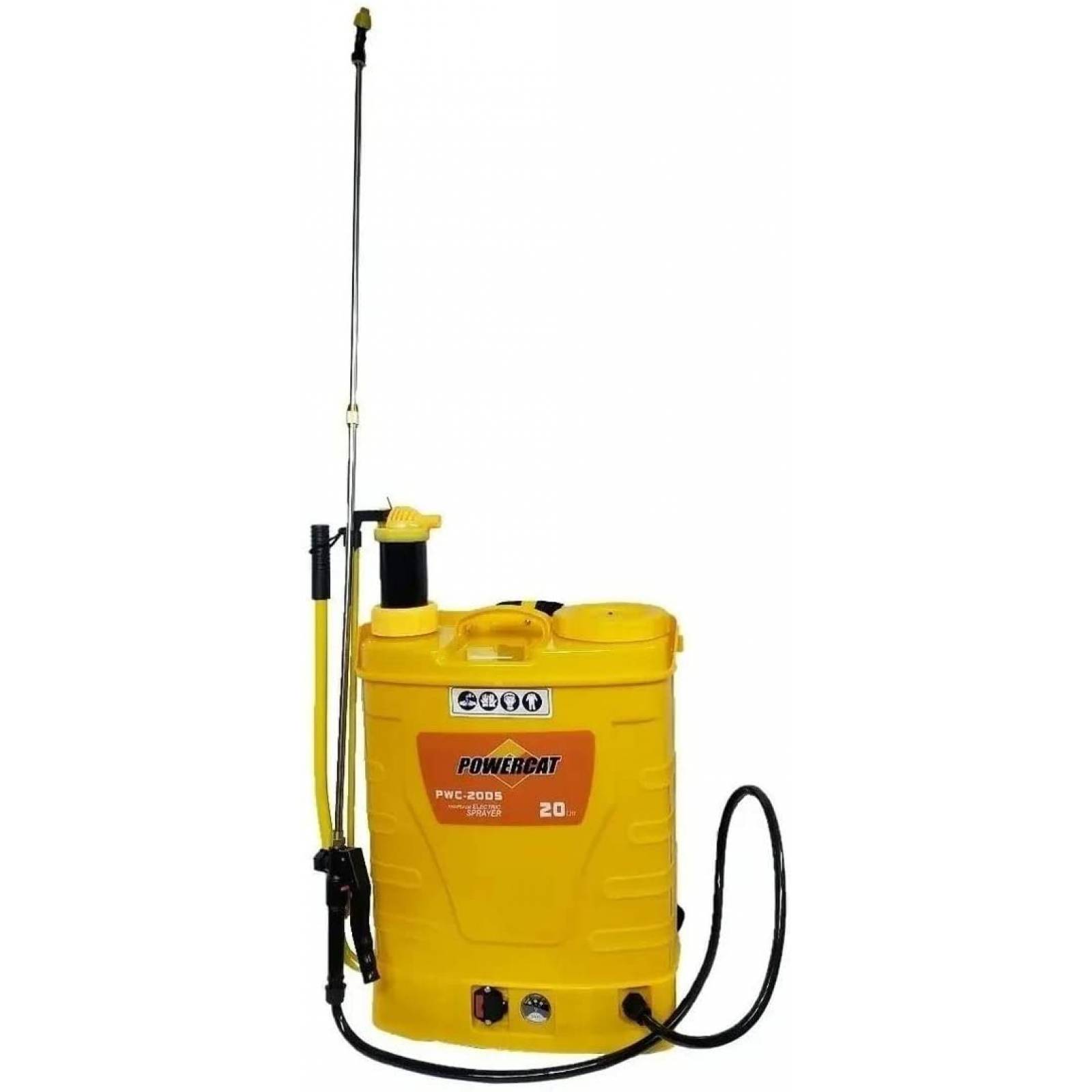 Aspersora Batería Eléctrica Y Manual 20l Pwc20 Powercat F023