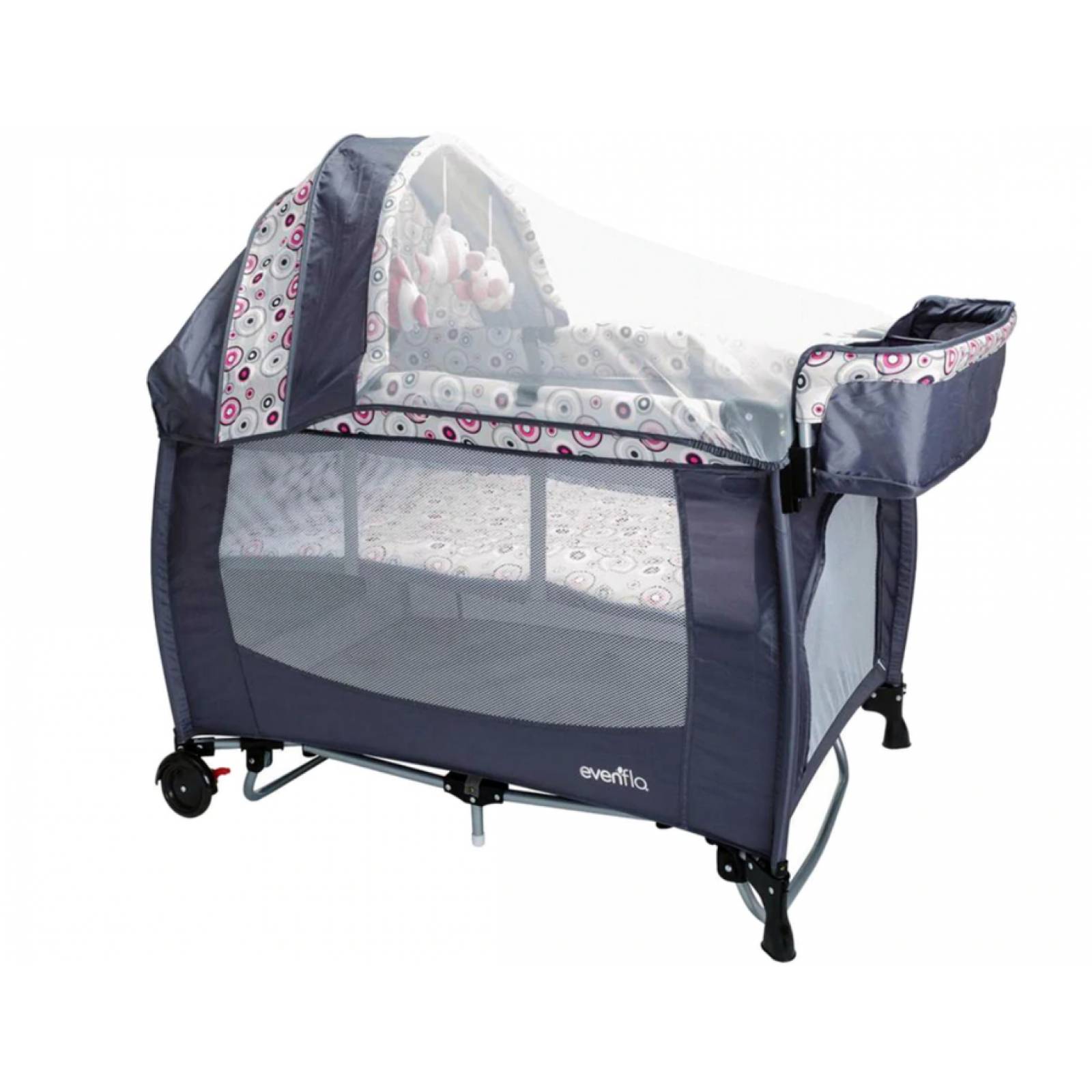 Cuna Corral Evenflo Nappi Rosa