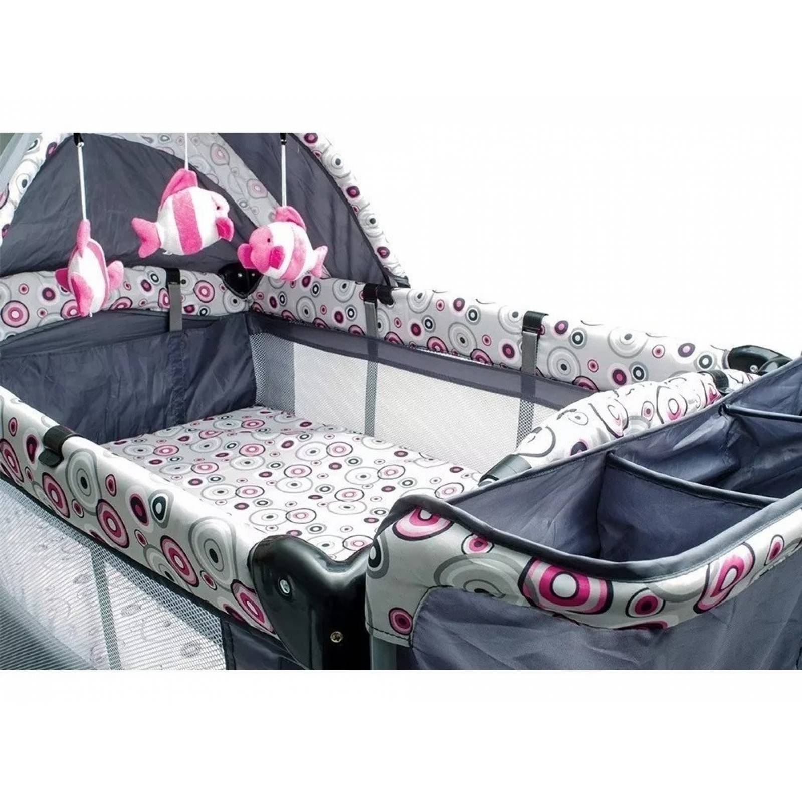 Cuna Corral Evenflo Nappi Rosa