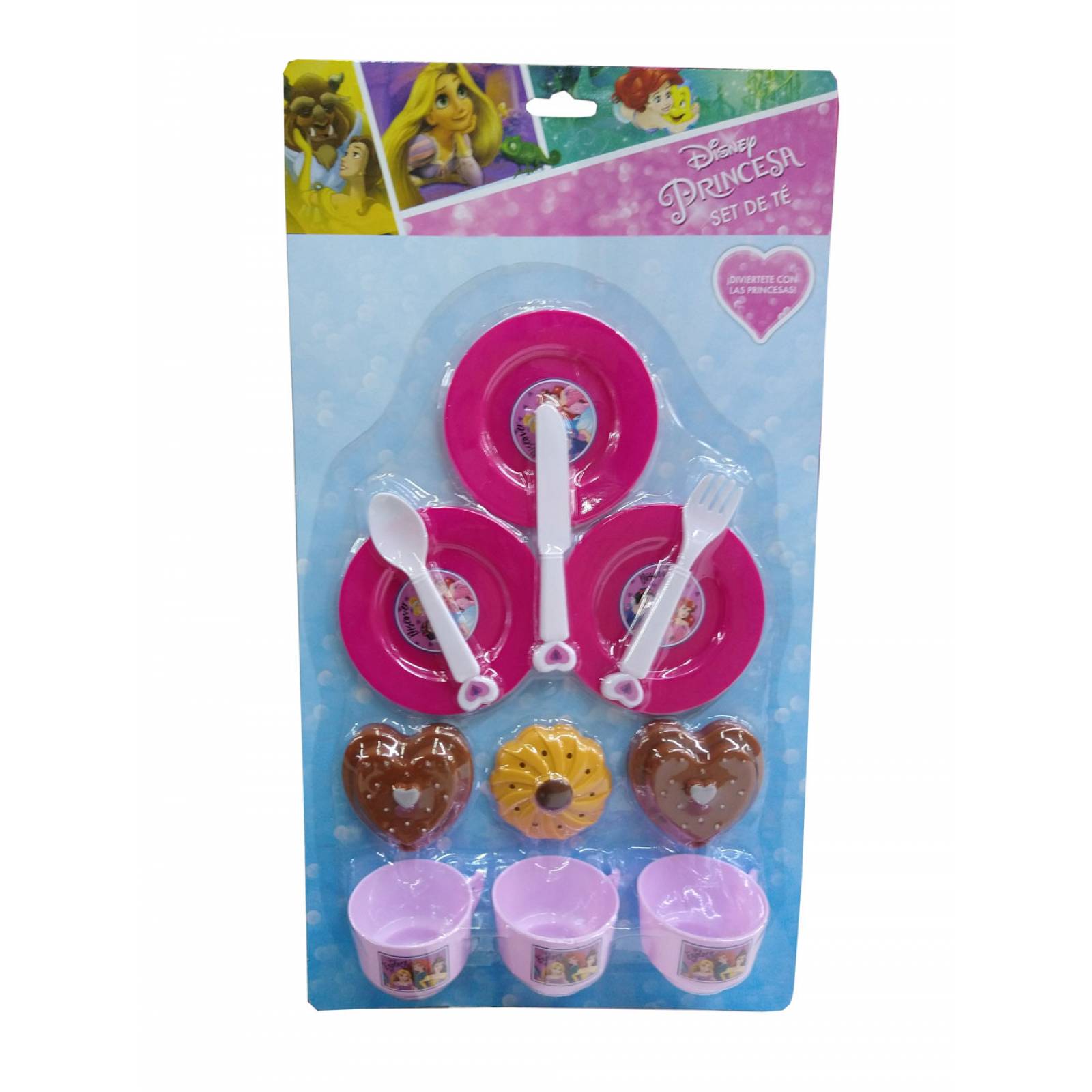 Juego de Té Y Pastelitos Toy Mark Princesas