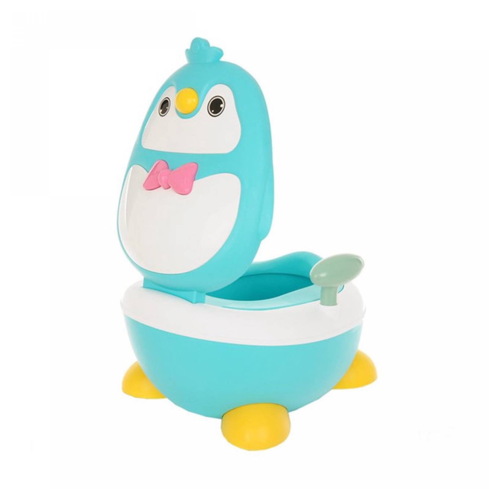 Bañito Entrenador Babytek Pingüino Azul