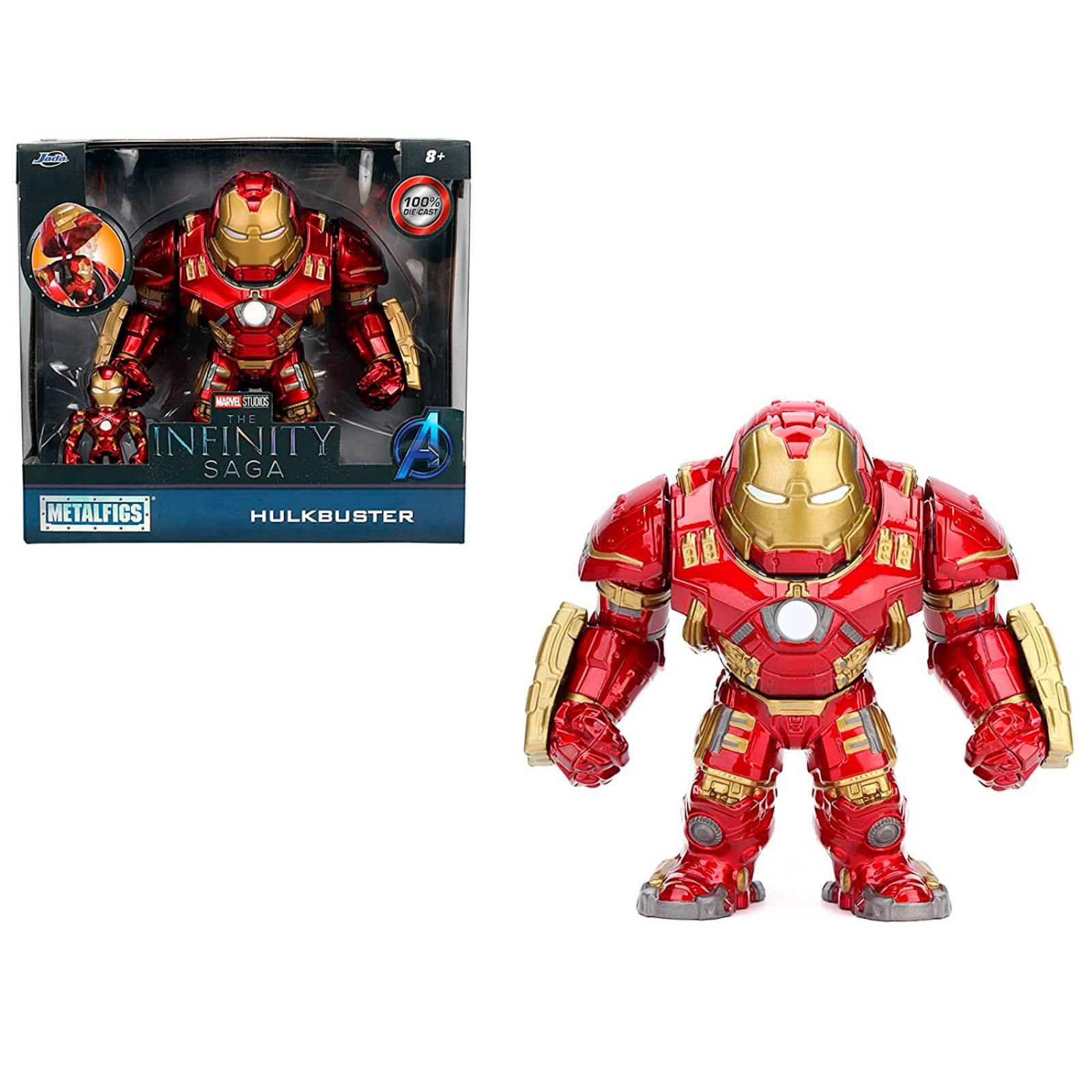 Figura de Coleccion Jada Hulkbuster Iron Man metalfigs 6