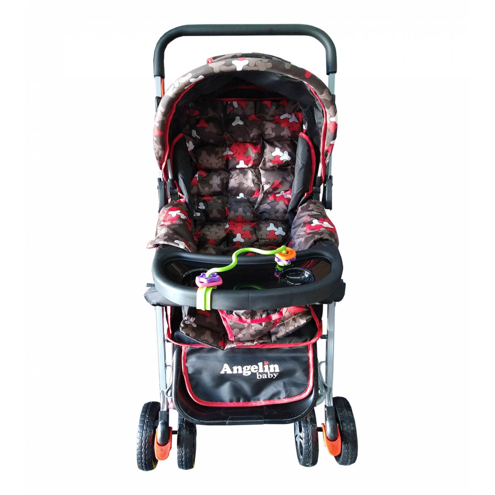 Carriola Angelin Baby Asa Reversible Rojo